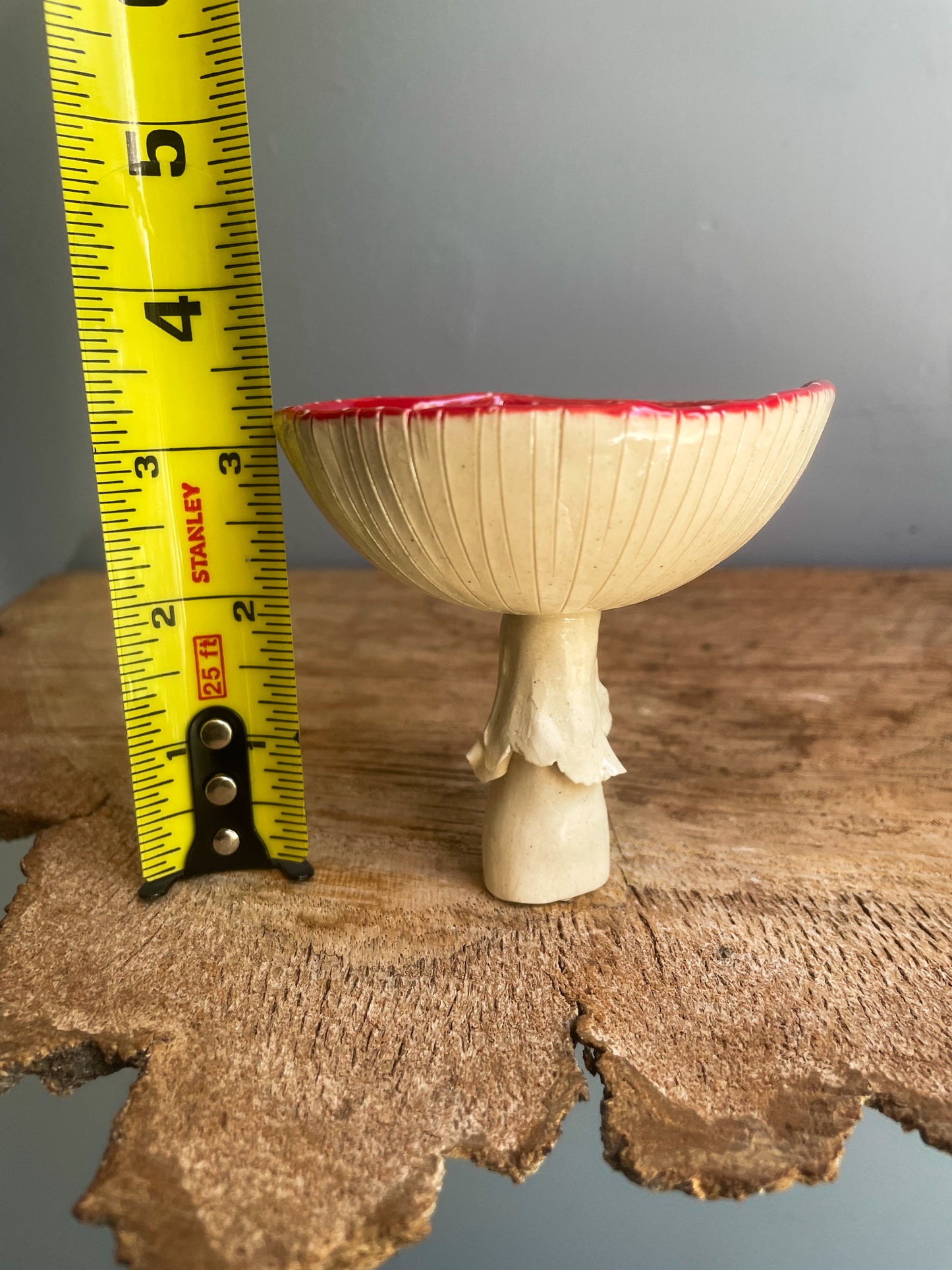 ✨ Second choice ✨Red Amanita trinket dish/goblet SMALL #5