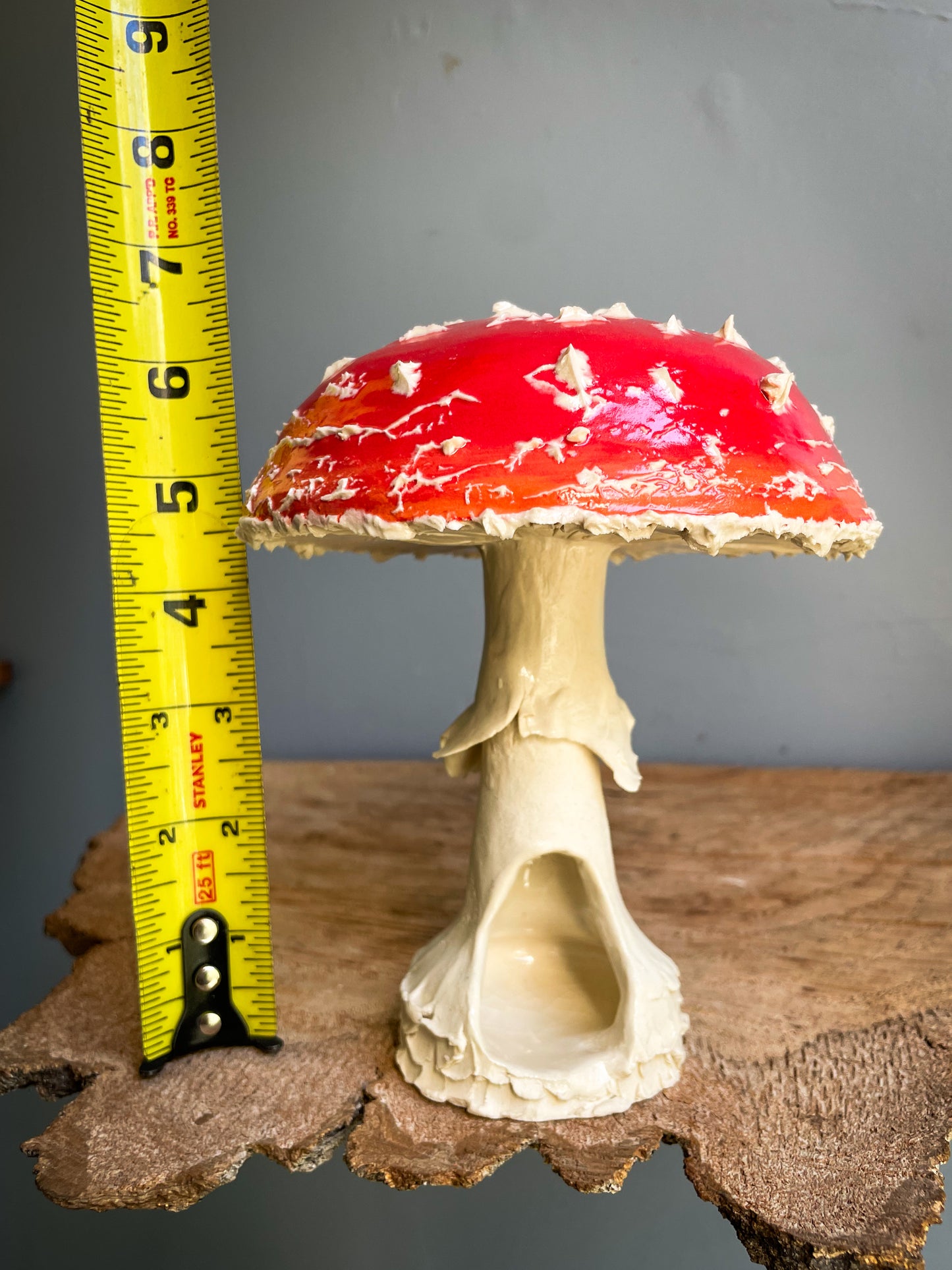 #1 Large amanita muscaria mushroom Spore Dispersal Incense Burner