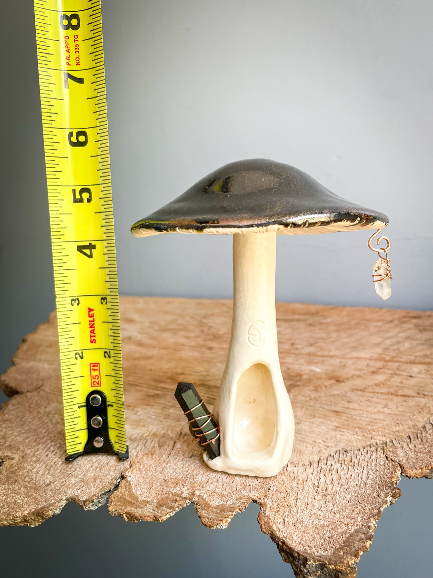 Grounding mushroom incense burner #2