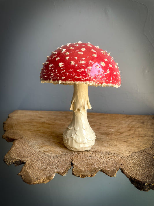 #6 Large amanita muscaria mushroom Spore Dispersal Incense Burner