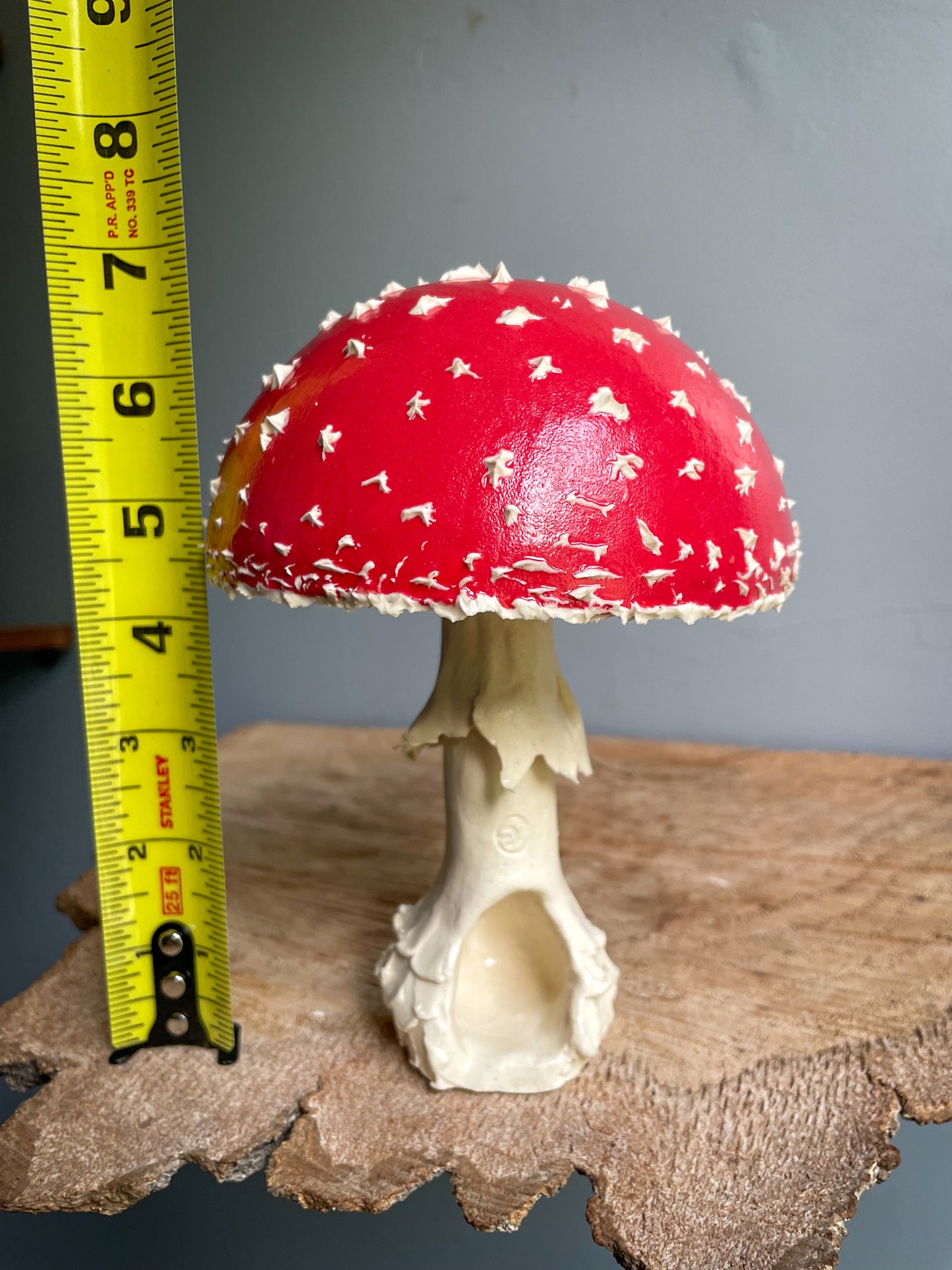 Large amanita muscaria mushroom Spore Dispersal Incense Burner #5