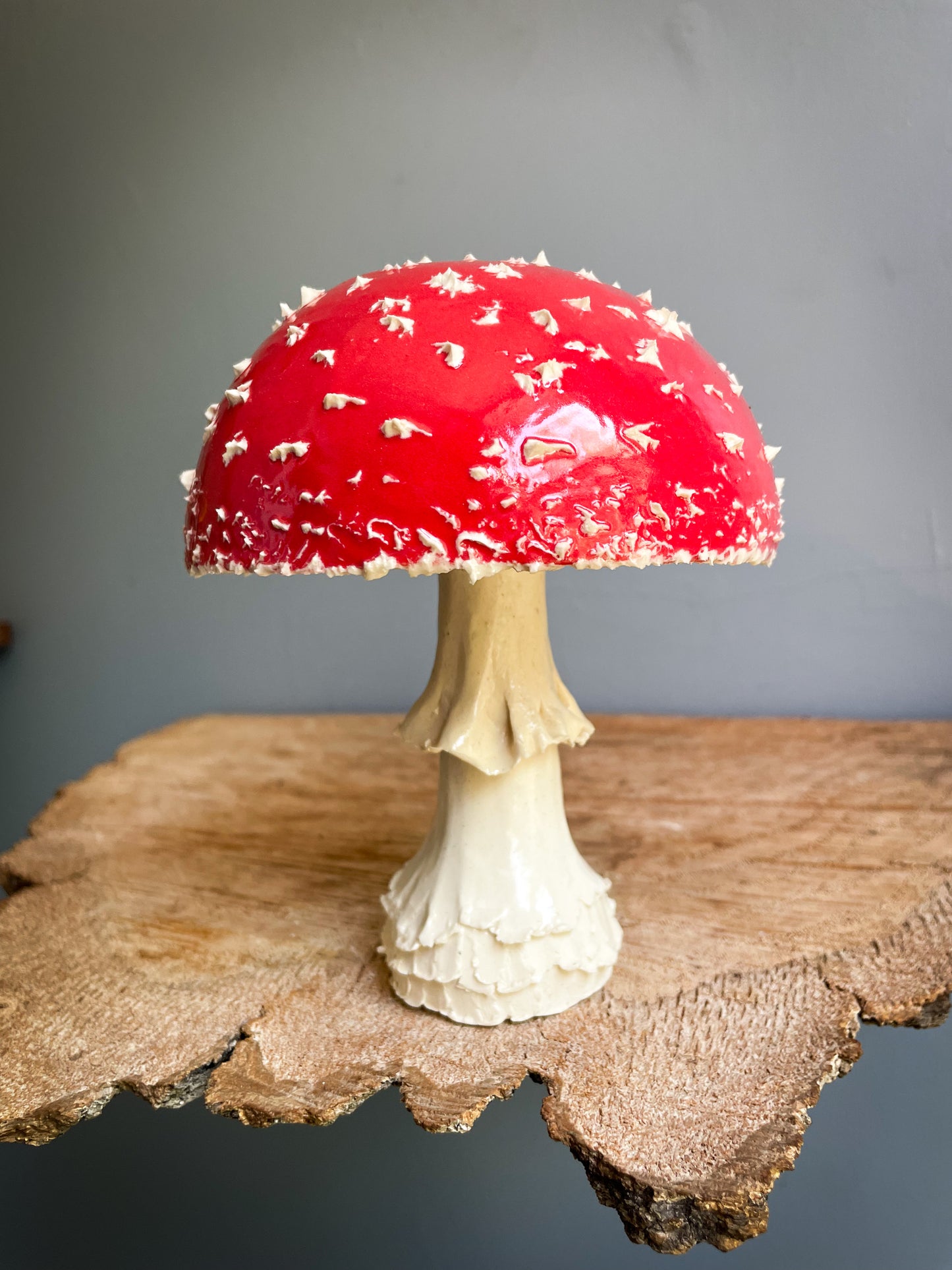 #3 Large amanita muscaria mushroom Spore Dispersal Incense Burner