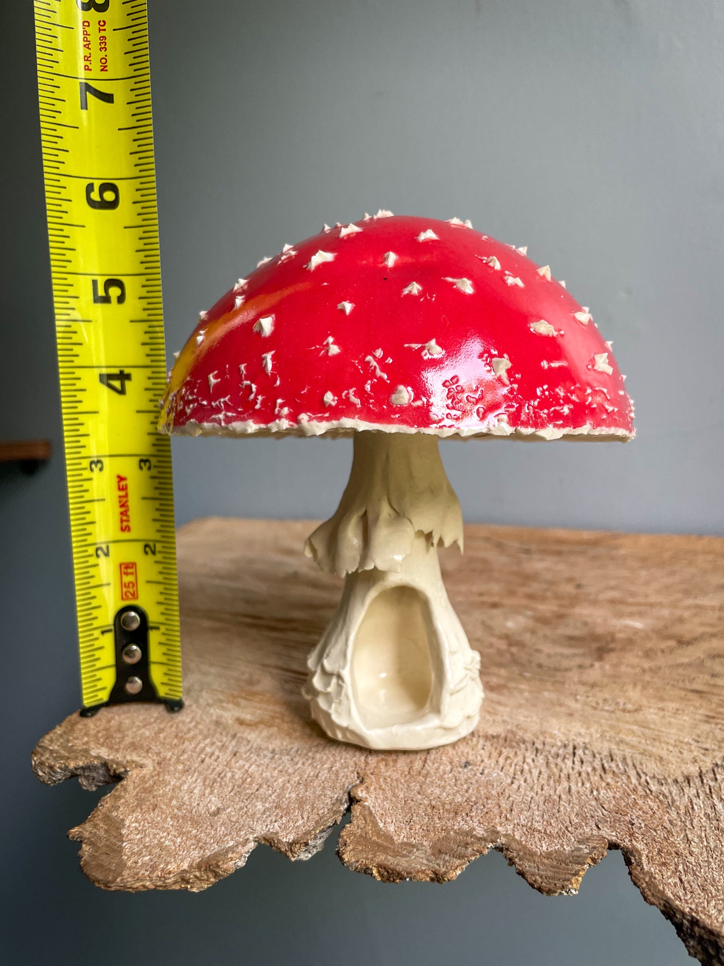 Large amanita muscaria mushroom Spore Dispersal Incense Burner #7