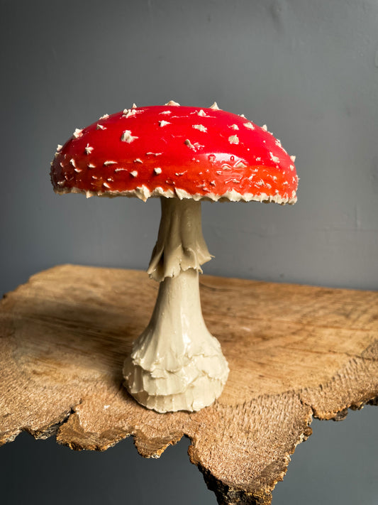 #6 Large amanita muscaria mushroom Spore Dispersal Incense Burner