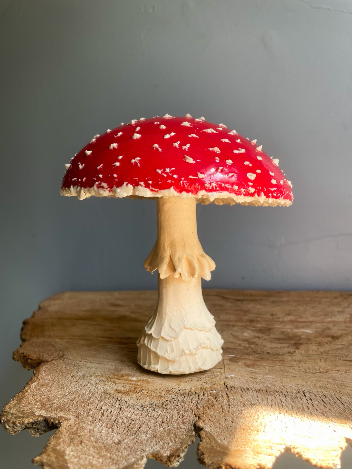 #6 large amanita muscaria mushroom Spore Dispersal Incense Burner