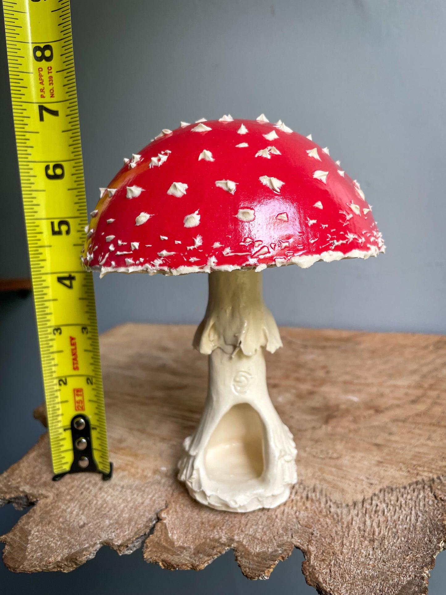 Large amanita muscaria mushroom Spore Dispersal Incense Burner #3