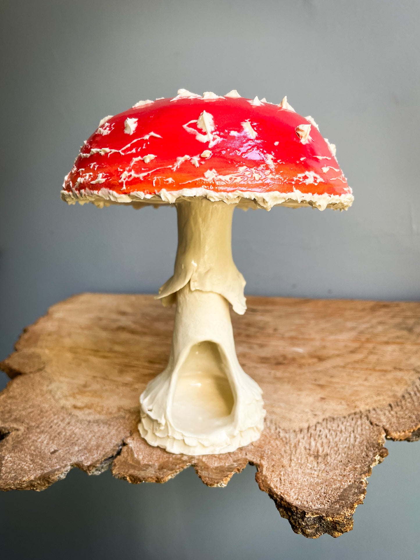 #1 Large amanita muscaria mushroom Spore Dispersal Incense Burner