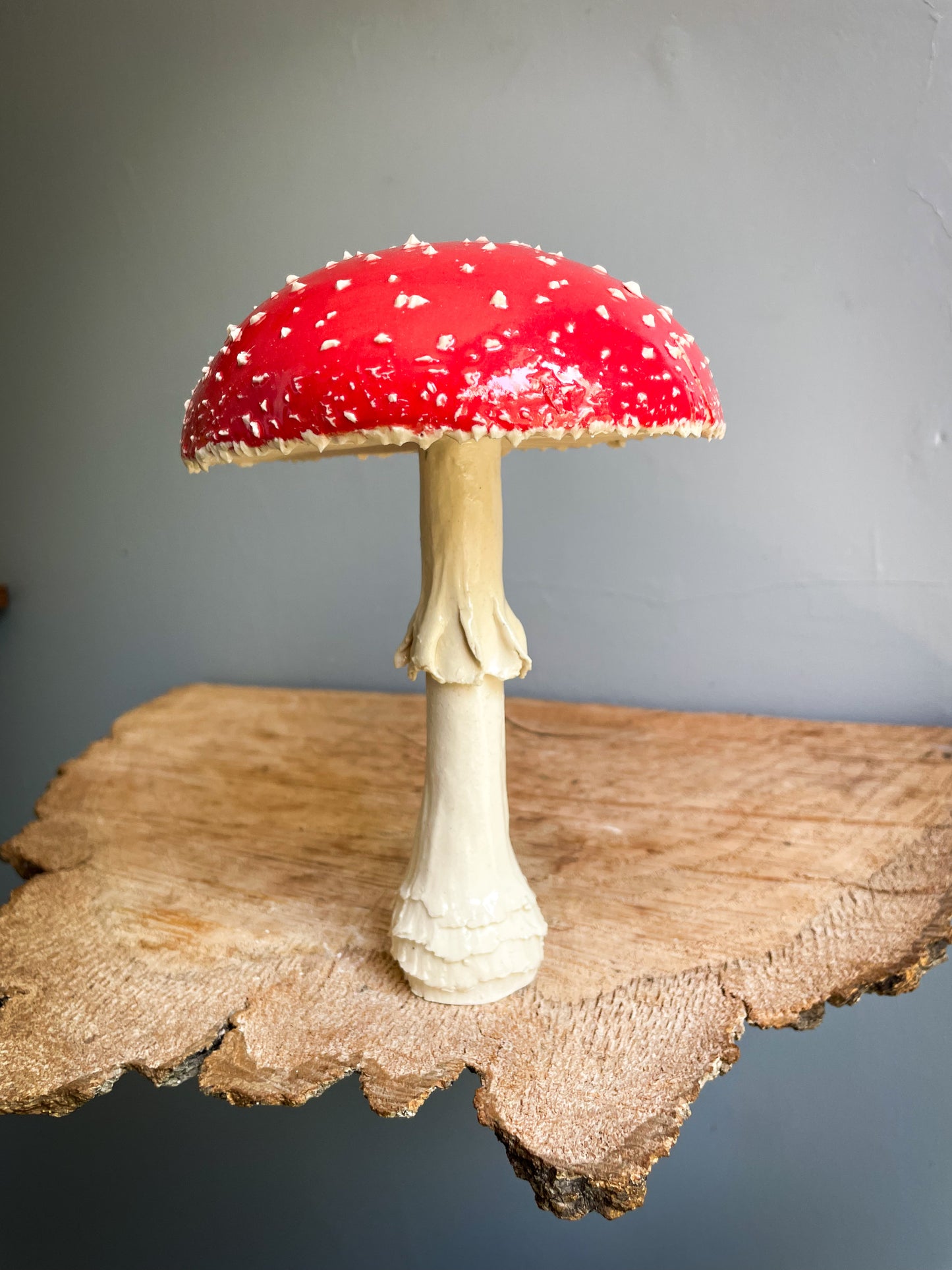 #5 Extra Large amanita muscaria mushroom Spore Dispersal Incense Burner