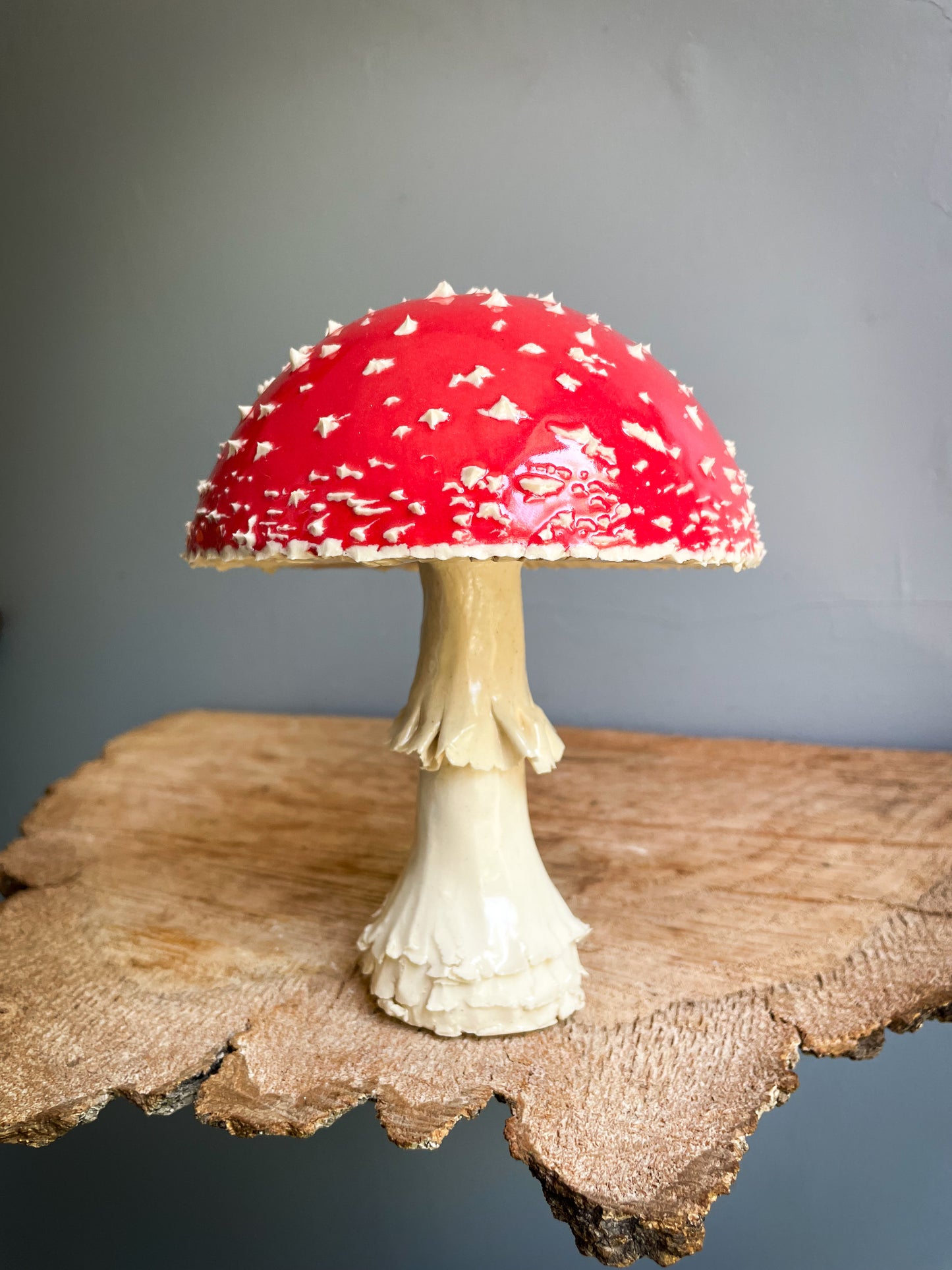 #2 Large amanita muscaria mushroom Spore Dispersal Incense Burner