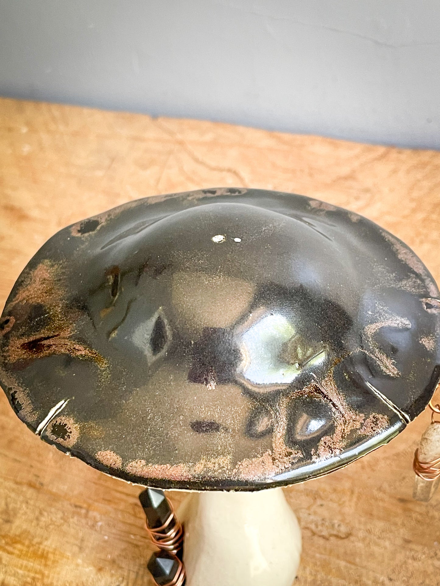 Grounding mushroom incense burner #1