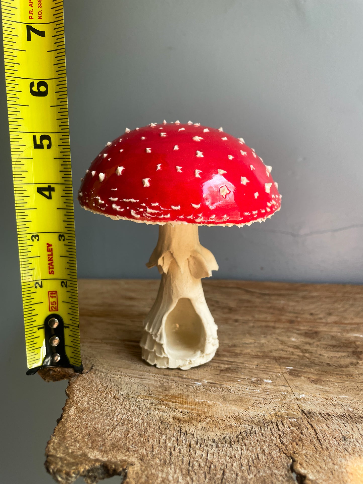 #3 large amanita muscaria mushroom Spore Dispersal Incense Burner
