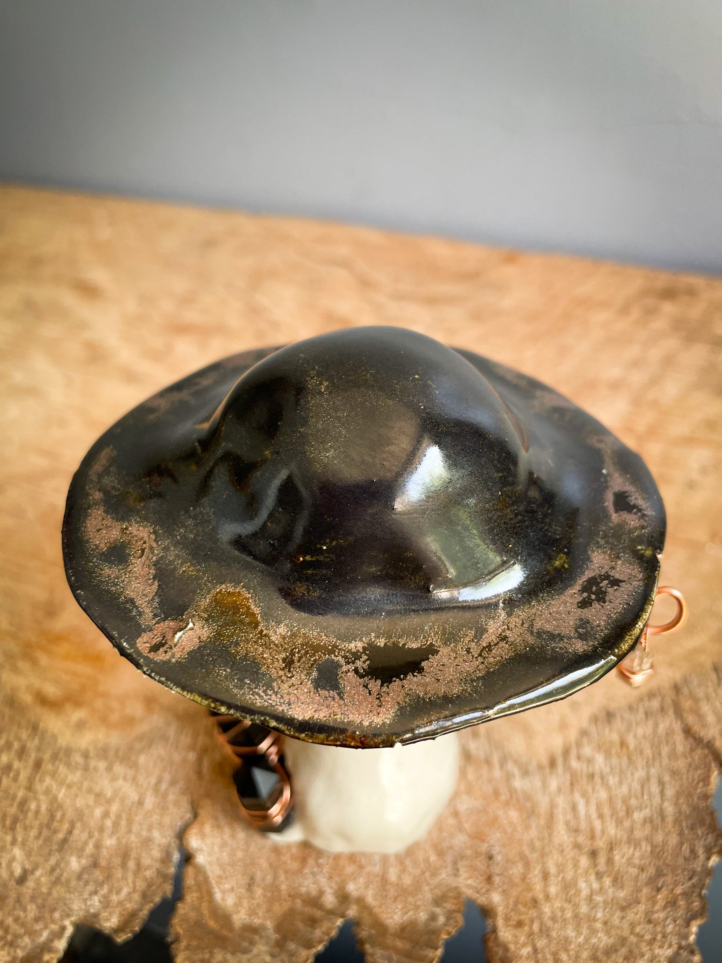 SMALL Grounding mushroom incense burner