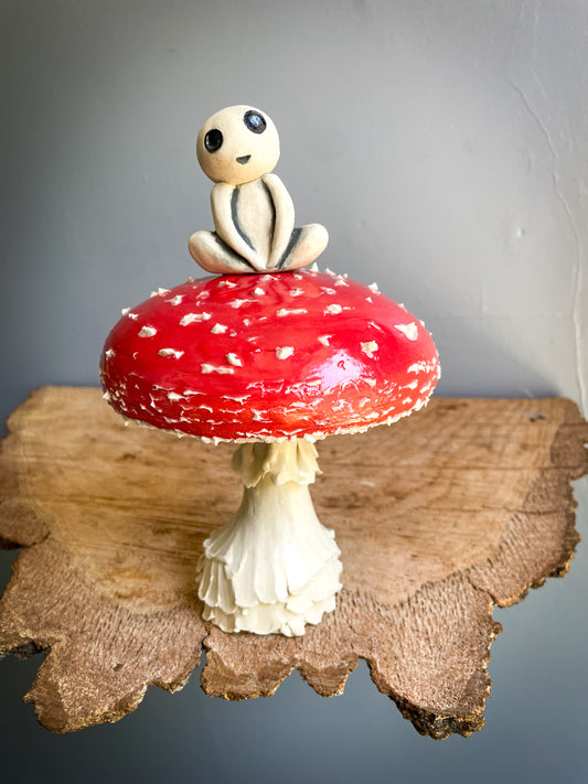 ✨second choice ✨ kodama amanita muscaria mushroom Spore Dispersal Incense Burner