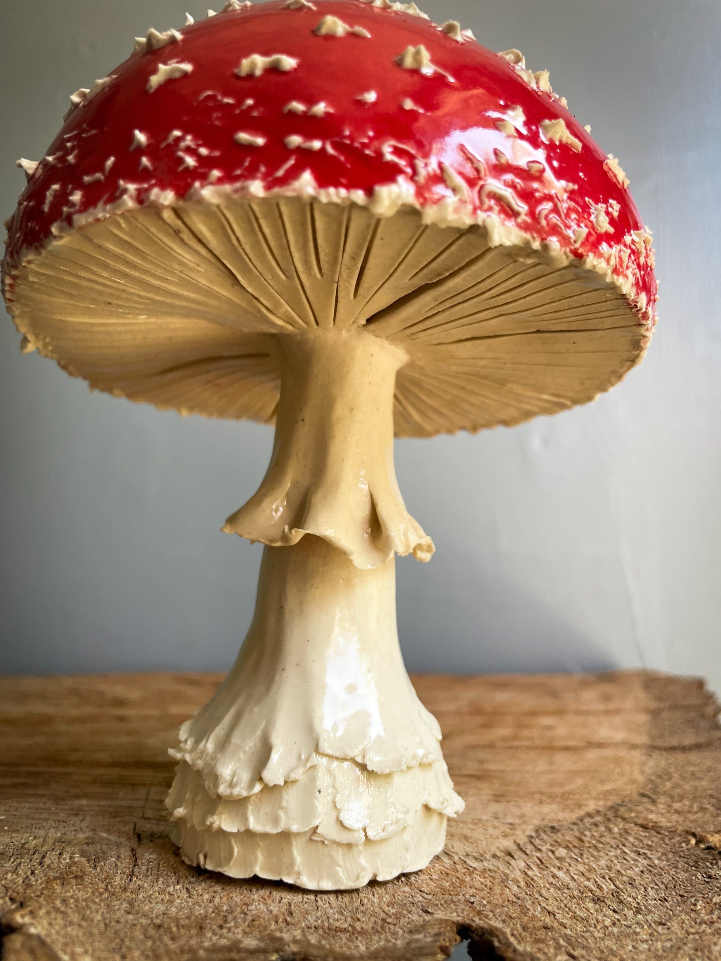 #3 Large amanita muscaria mushroom Spore Dispersal Incense Burner