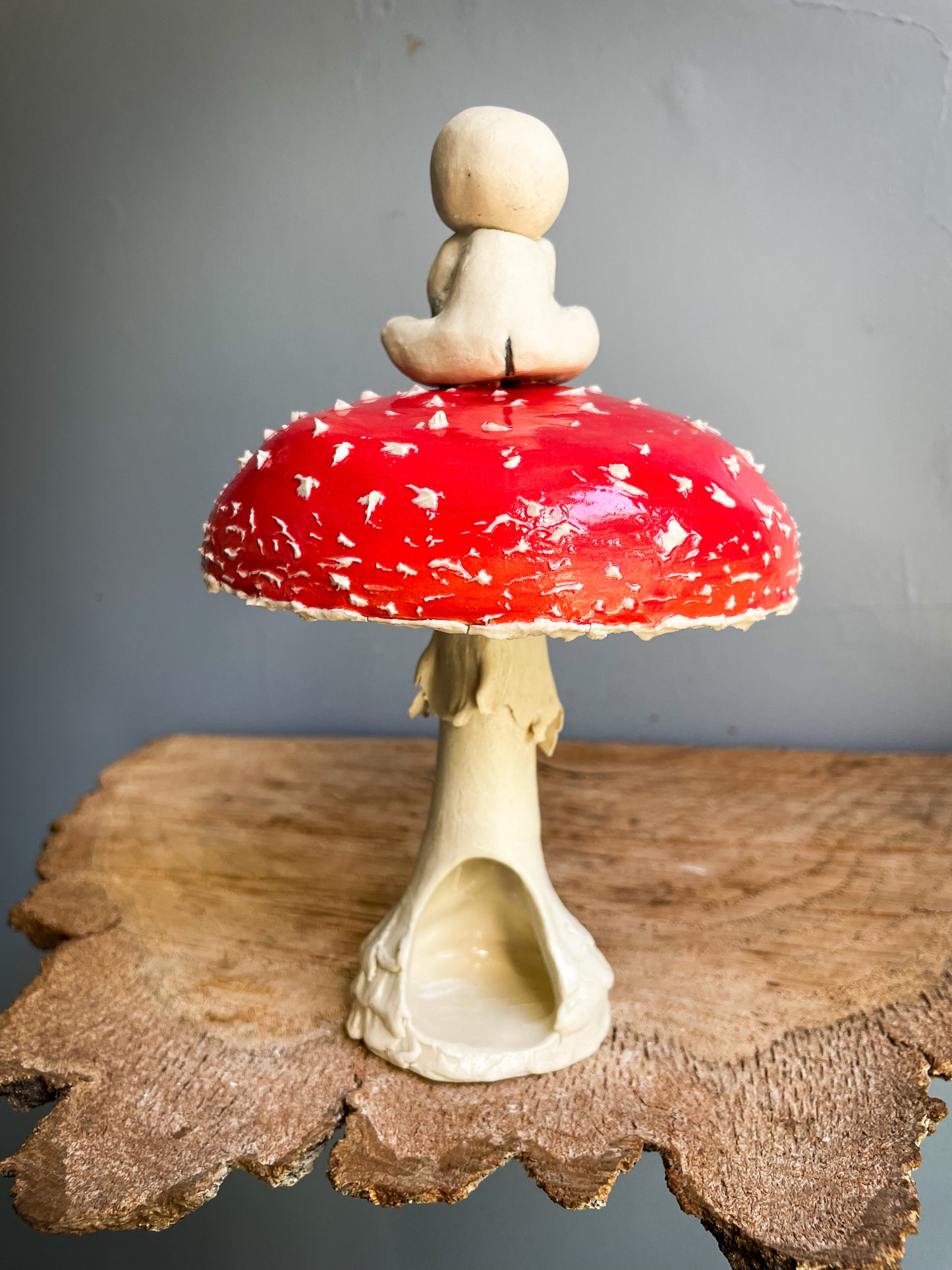 ✨second choice ✨ kodama amanita muscaria mushroom Spore Dispersal Incense Burner