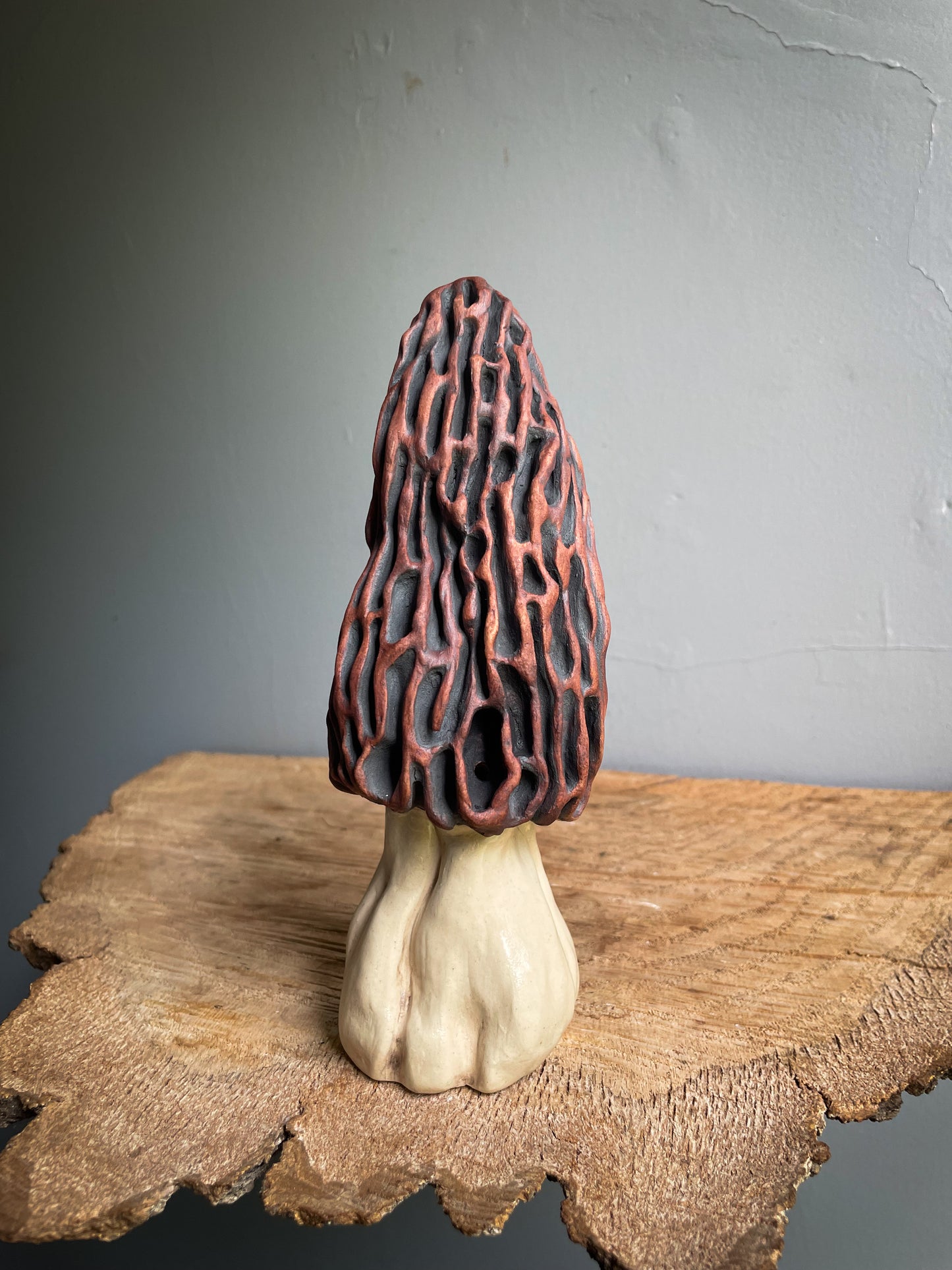 Large morel mushroom Bubbler