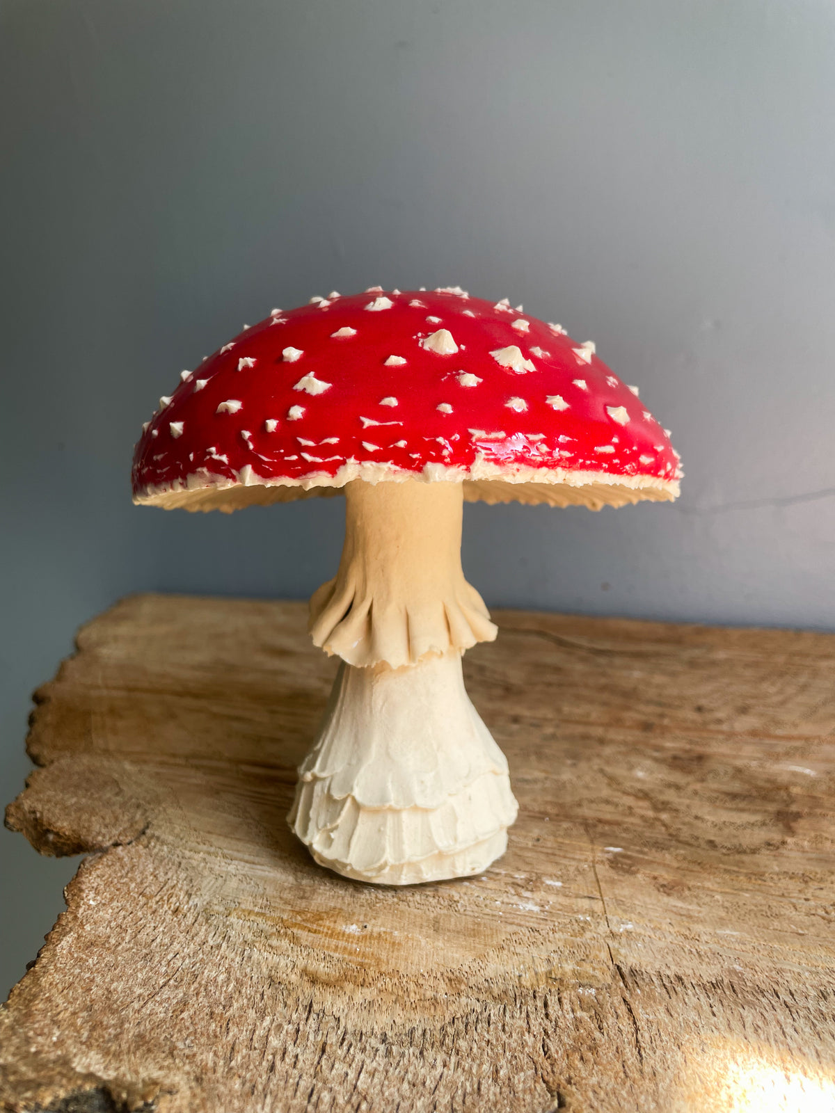 #7 large amanita muscaria mushroom Spore Dispersal Incense Burner