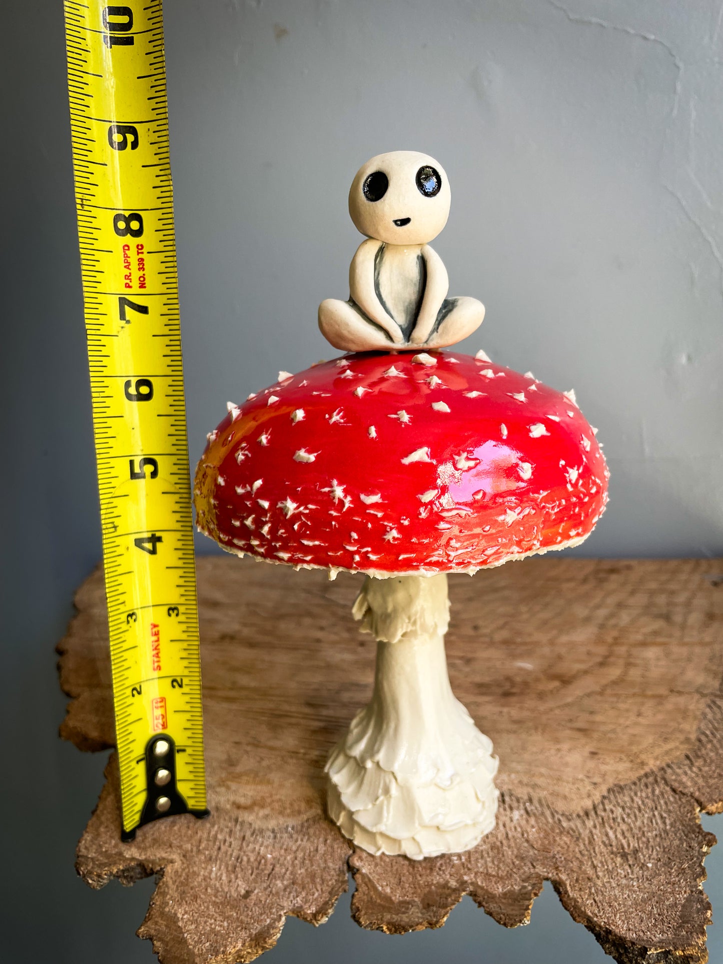 kodama amanita muscaria mushroom Spore Dispersal Incense Burner