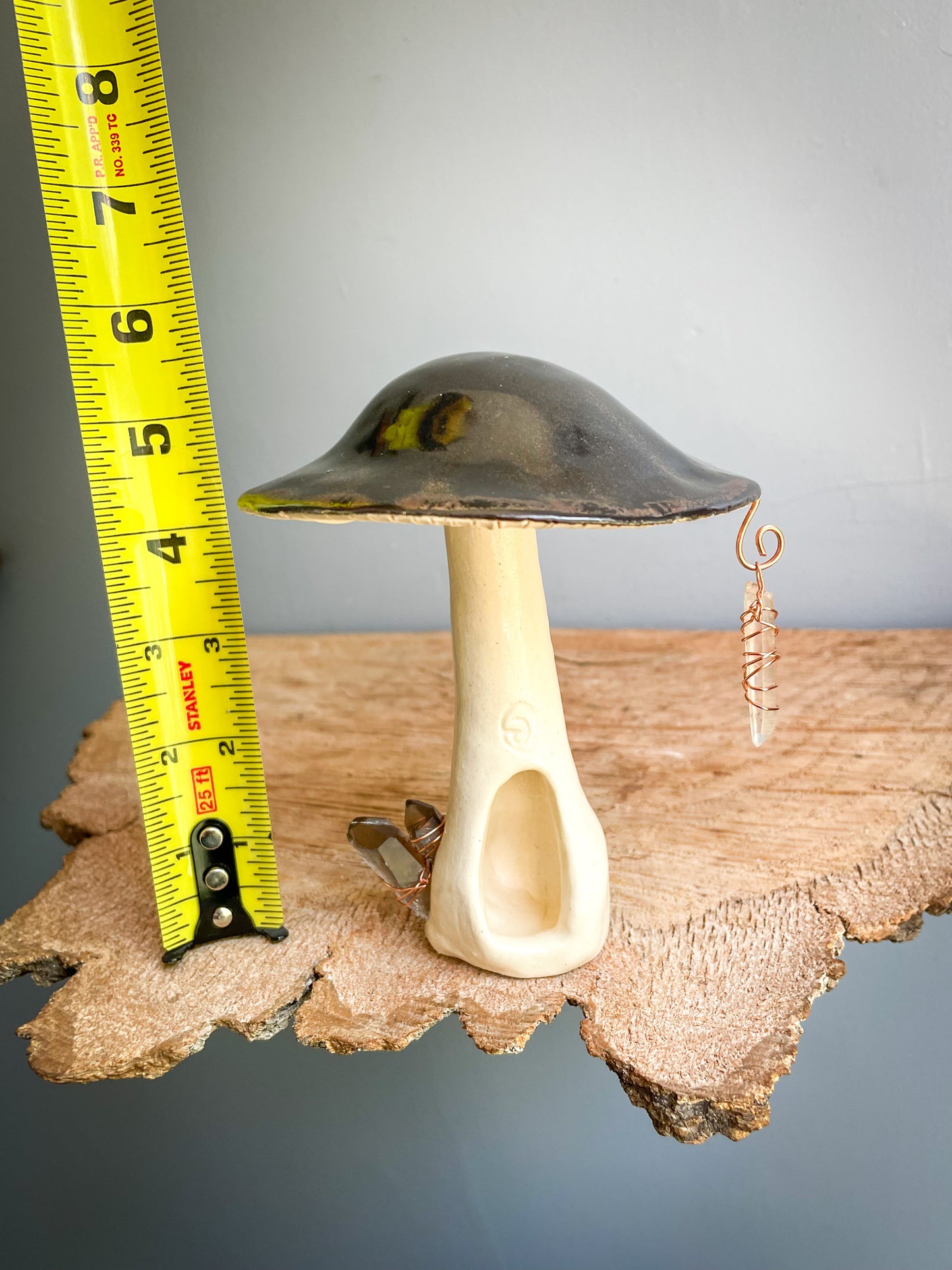Grounding mushroom incense burner #3