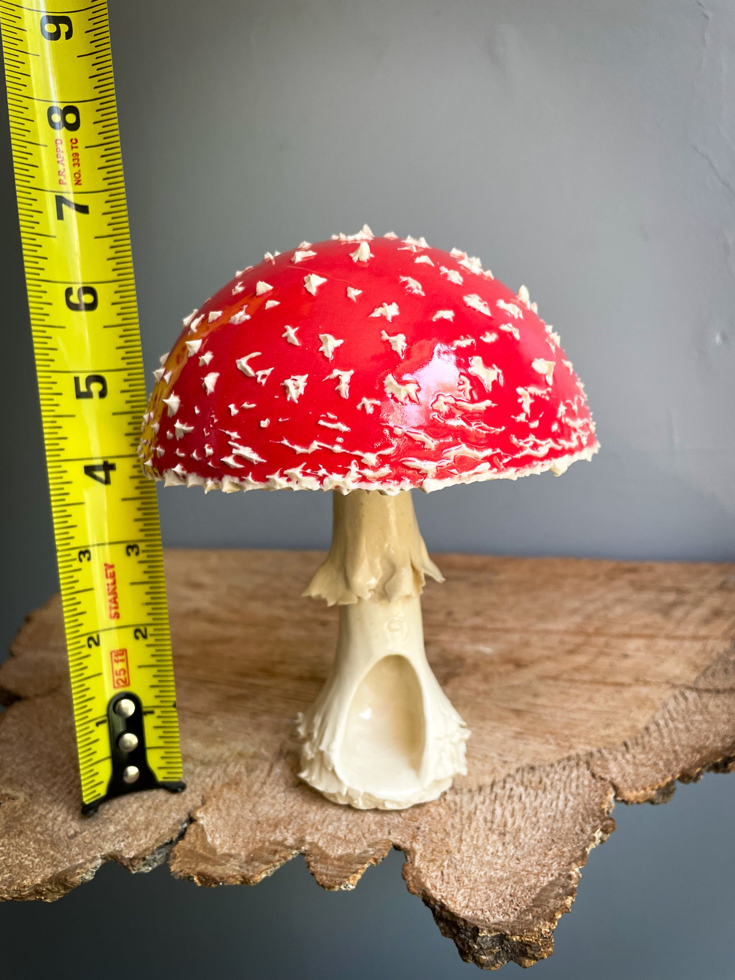 #2 Large amanita muscaria mushroom Spore Dispersal Incense Burner