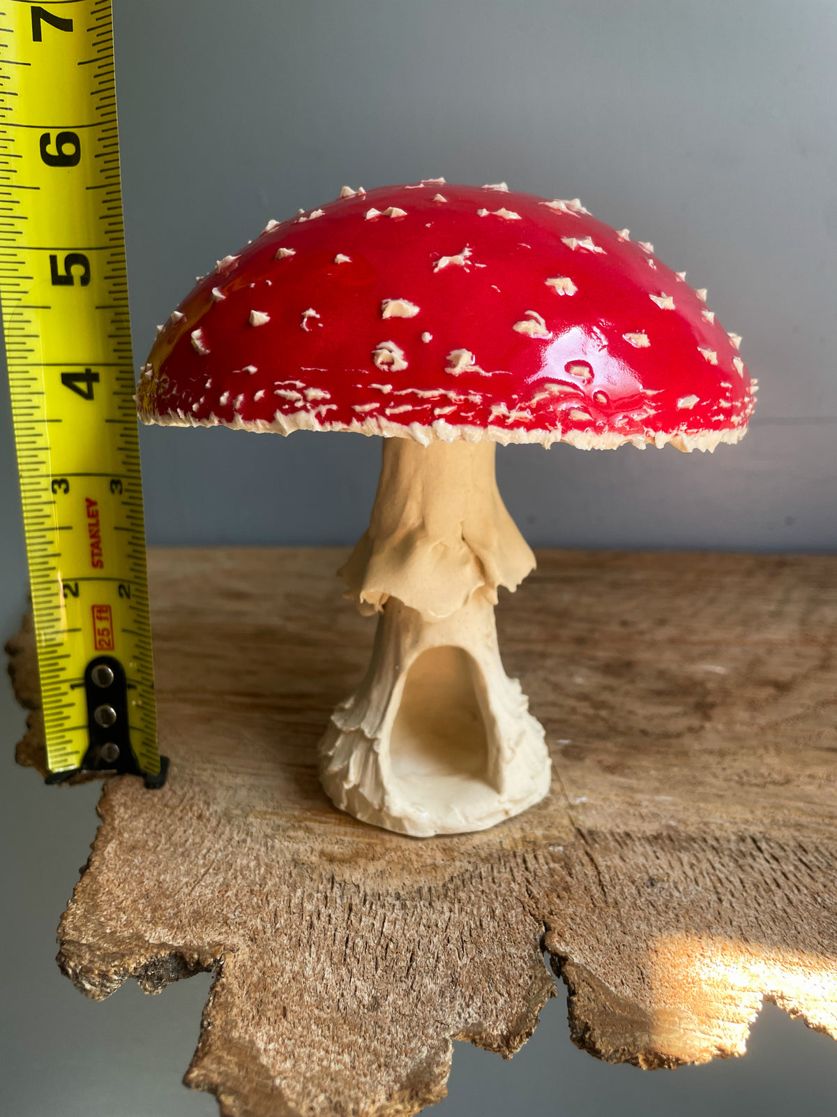 #2 XL amanita muscaria mushroom Spore Dispersal Incense Burner