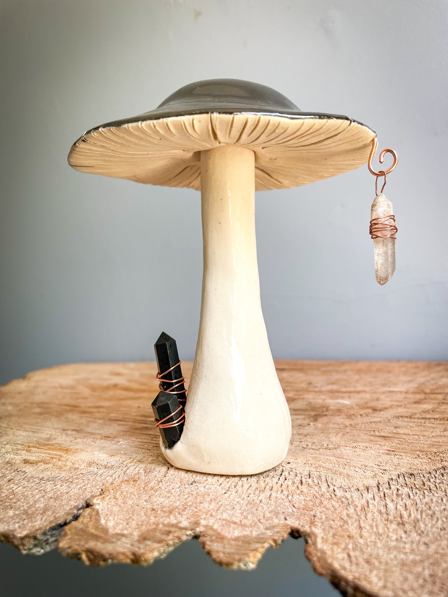 Grounding mushroom incense burner #1