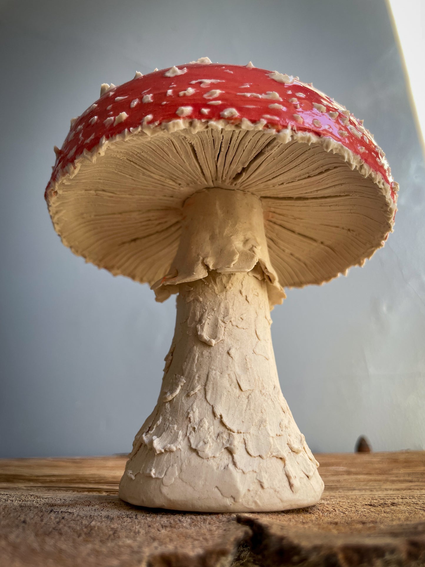 Large amanita muscaria mushroom Spore Dispersal Incense Burner