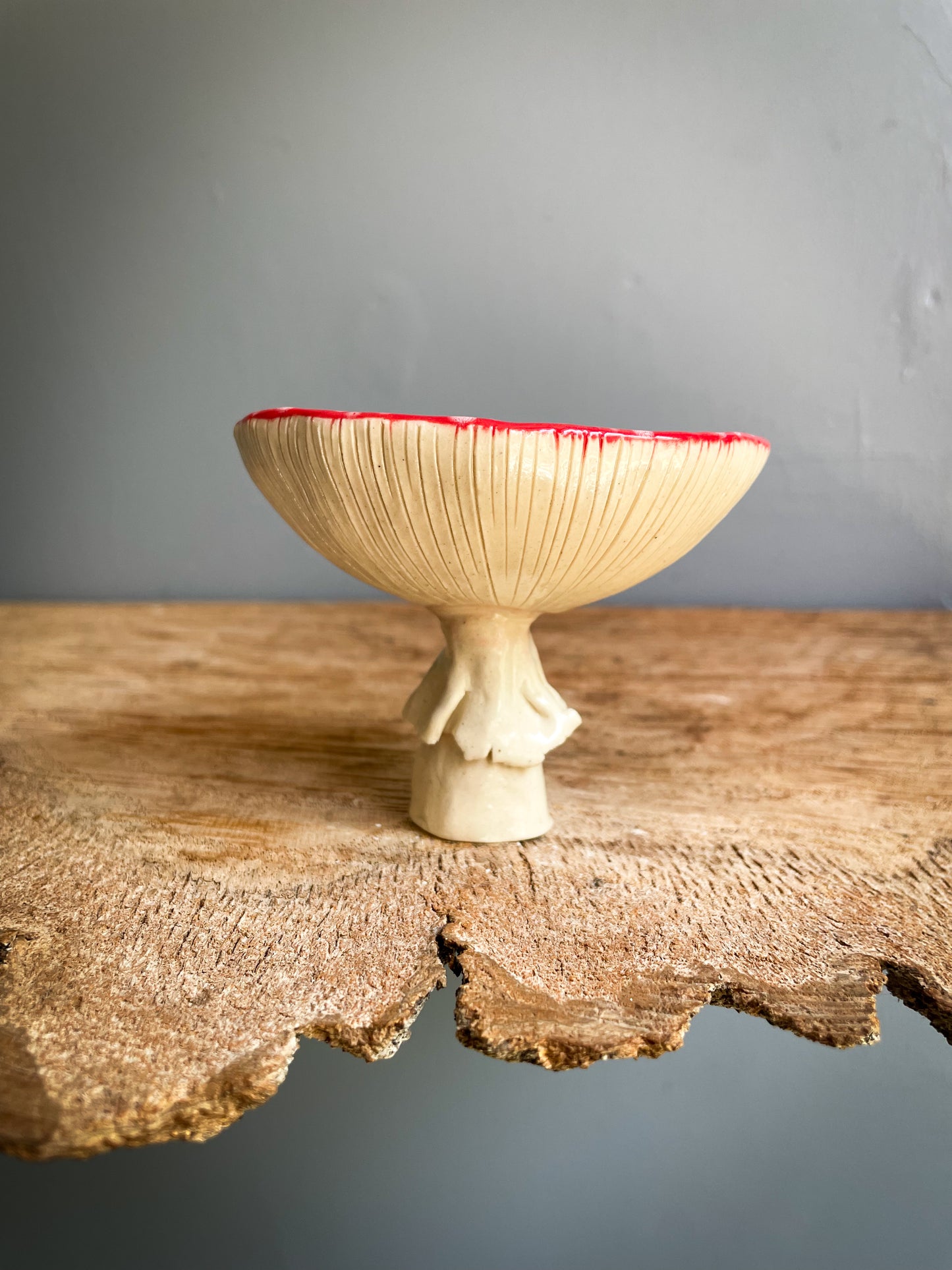 Amanita trinket dish/goblet SMALL