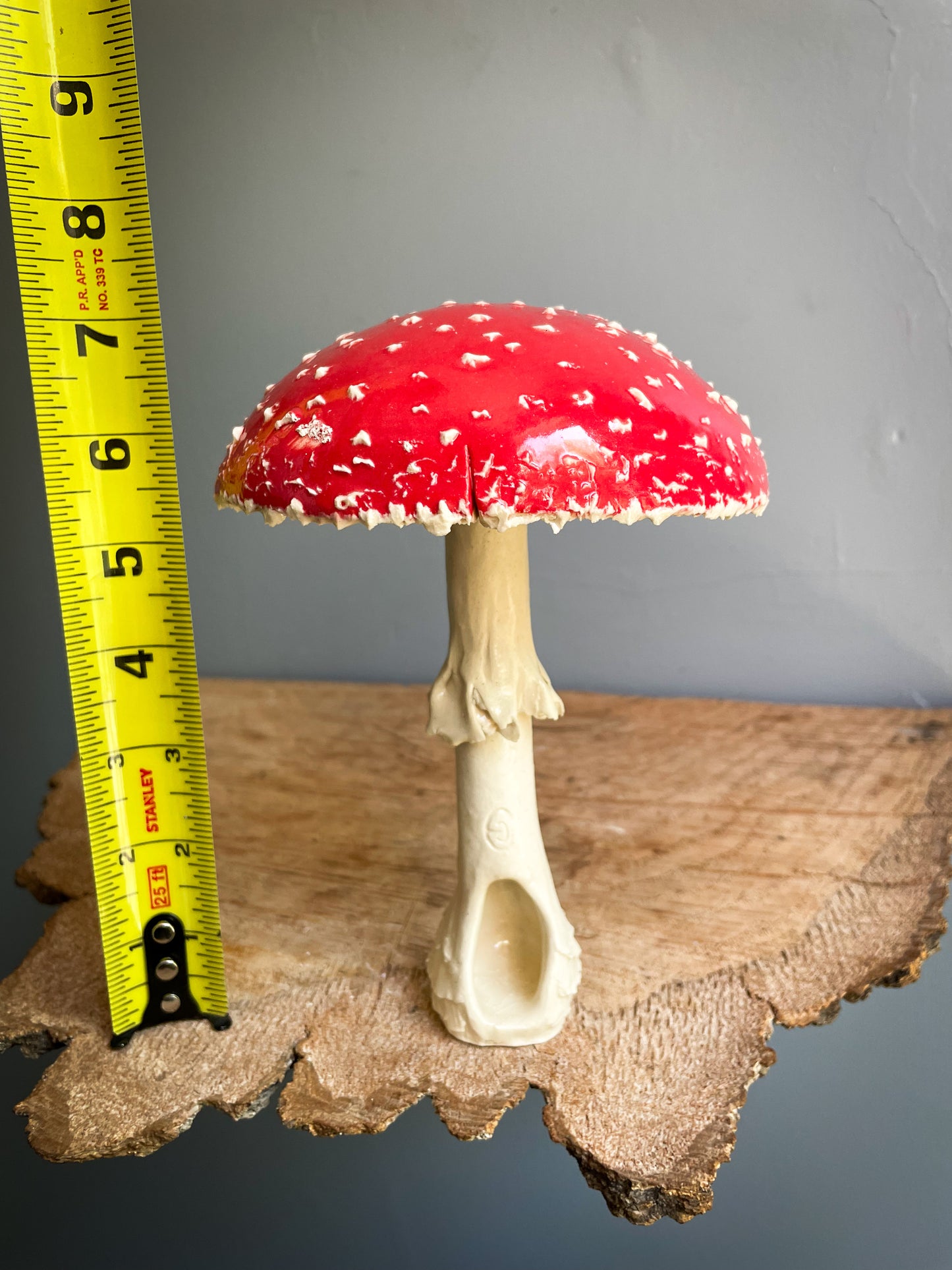 #5 Extra Large amanita muscaria mushroom Spore Dispersal Incense Burner
