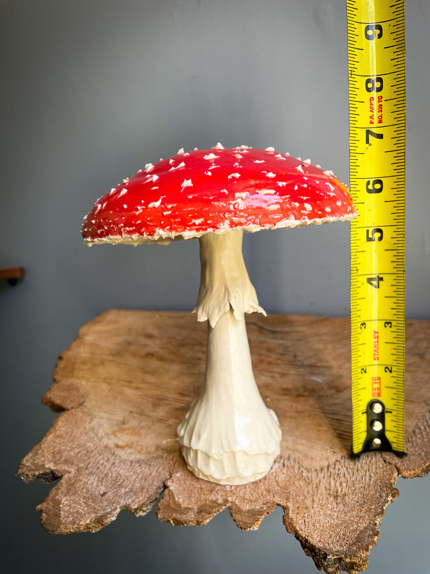 #10 very very Large amanita muscaria mushroom Spore Dispersal Incense Burner