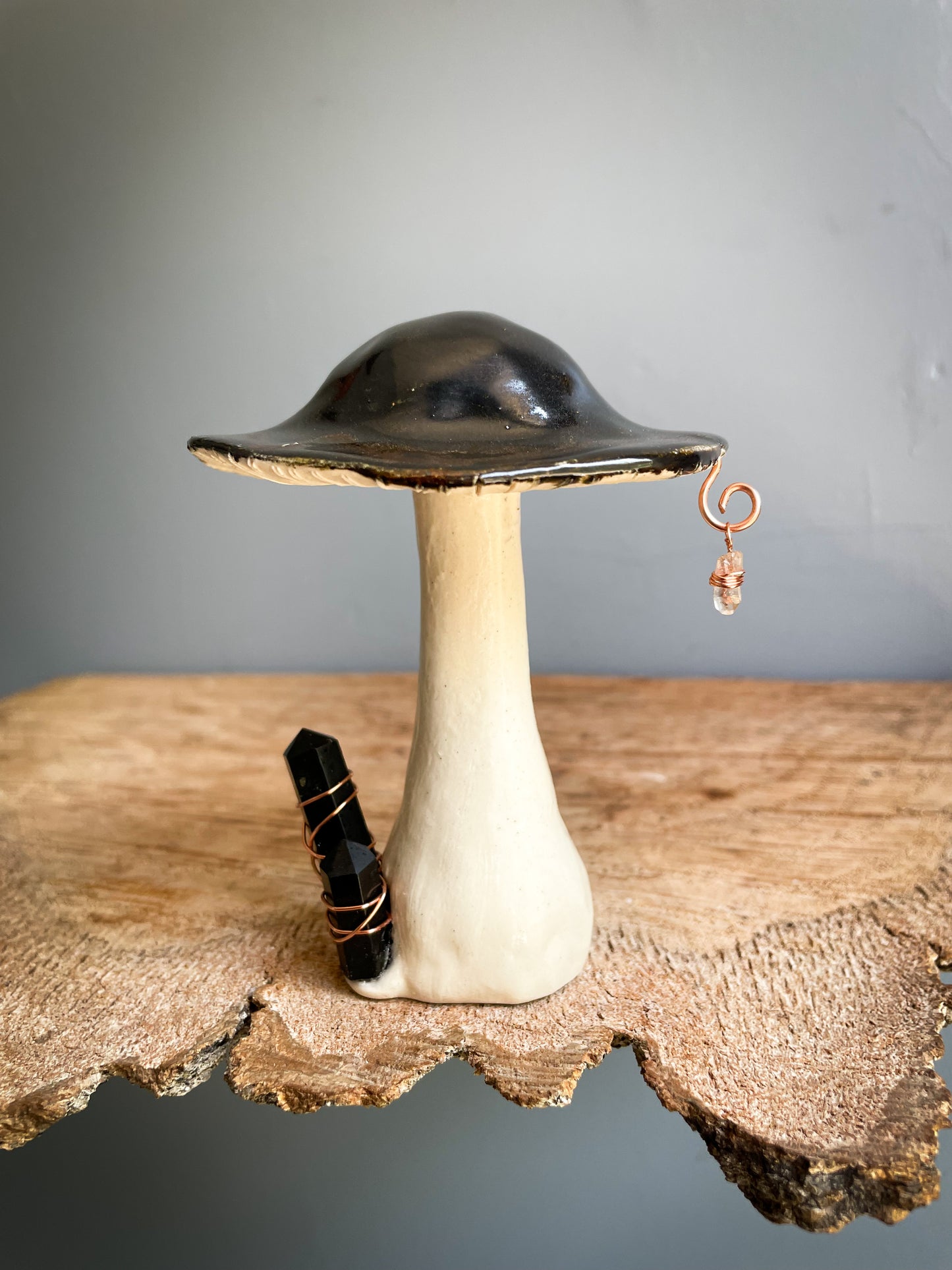 SMALL Grounding mushroom incense burner