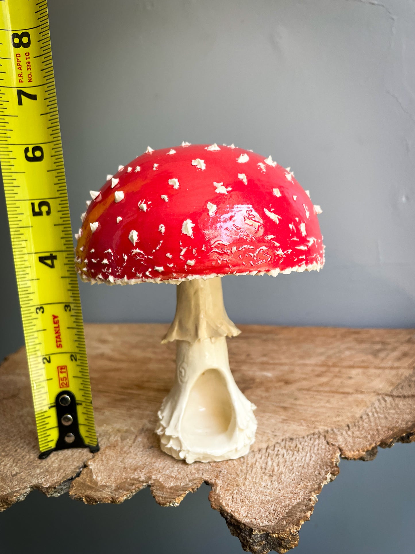 #3 Large amanita muscaria mushroom Spore Dispersal Incense Burner