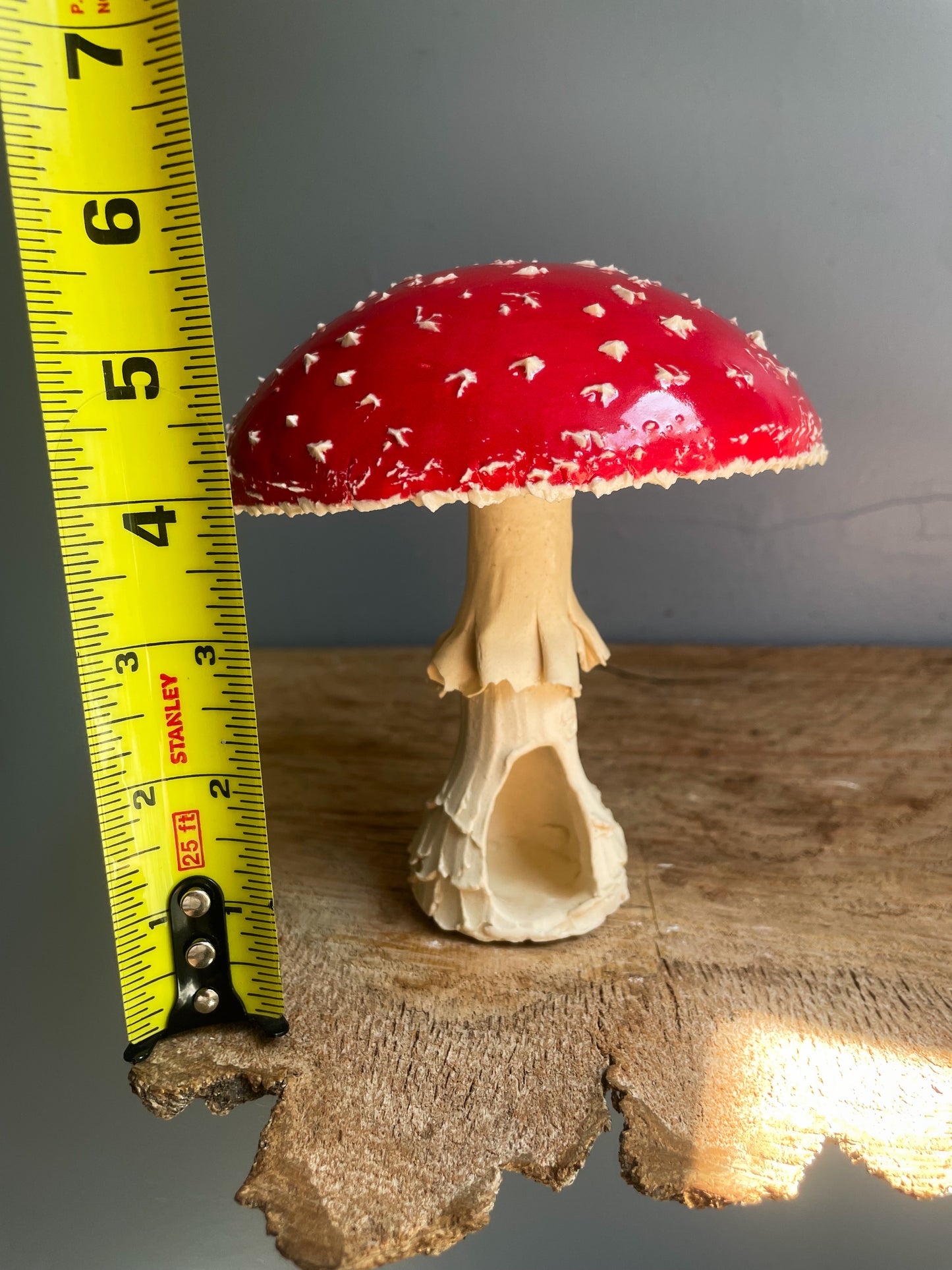 #6 large amanita muscaria mushroom Spore Dispersal Incense Burner