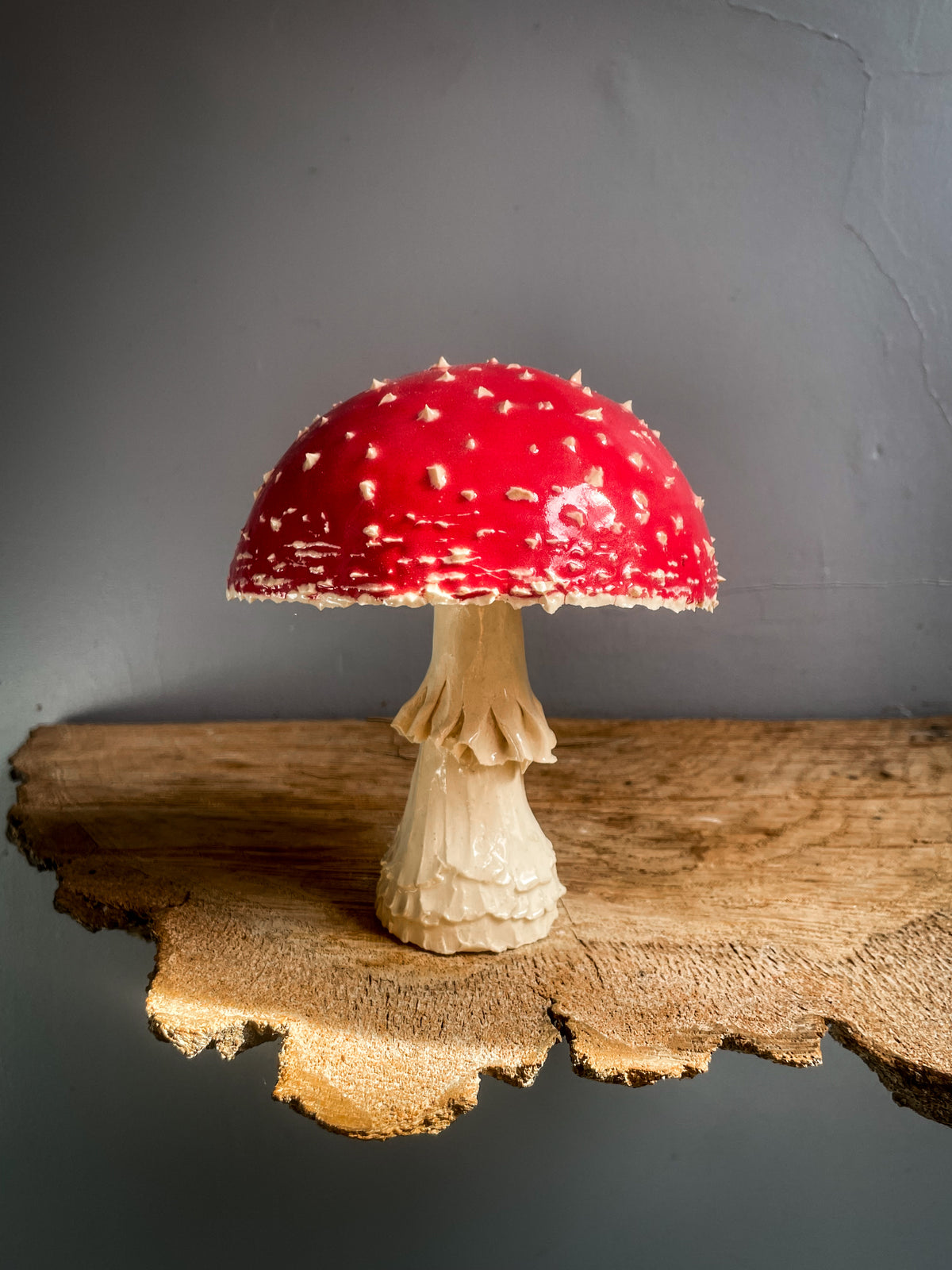 #3 large amanita muscaria mushroom Spore Dispersal Incense Burner