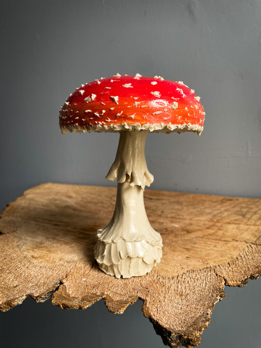 #3 Large amanita muscaria mushroom Spore Dispersal Incense Burner