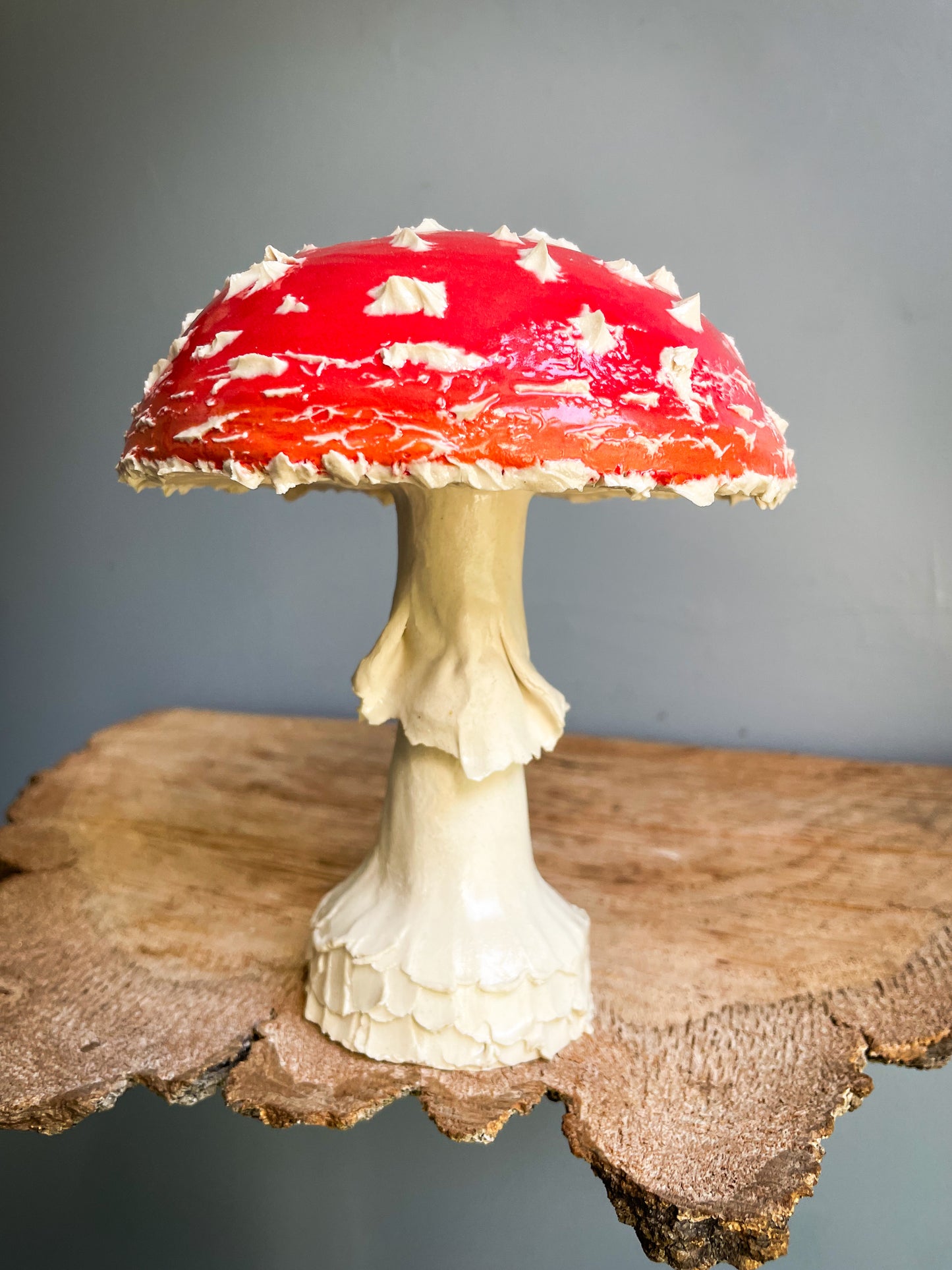 #1 Large amanita muscaria mushroom Spore Dispersal Incense Burner