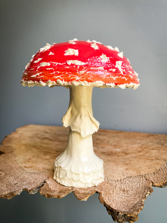 #1 Large amanita muscaria mushroom Spore Dispersal Incense Burner