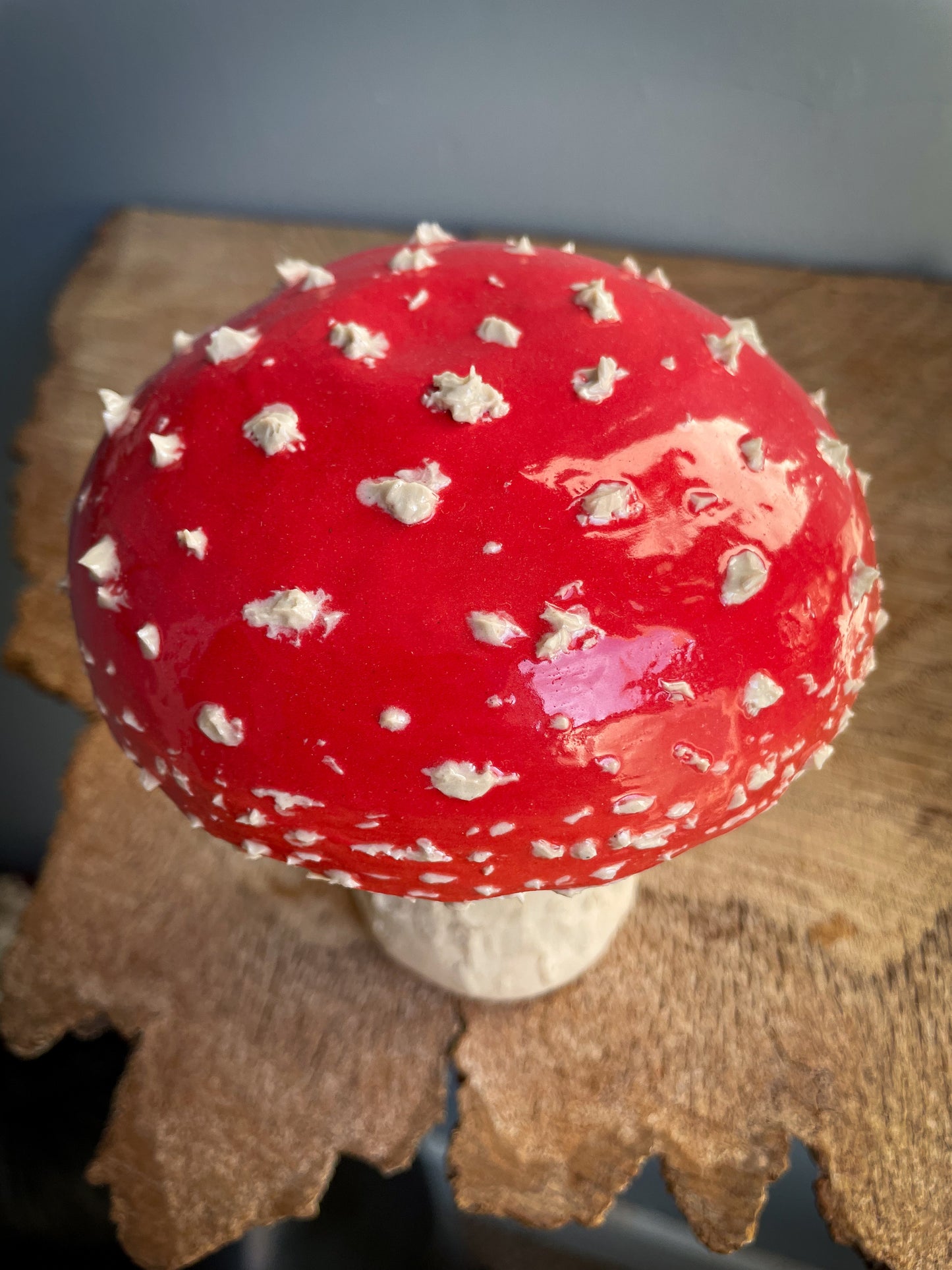 Large amanita muscaria mushroom Spore Dispersal Incense Burner