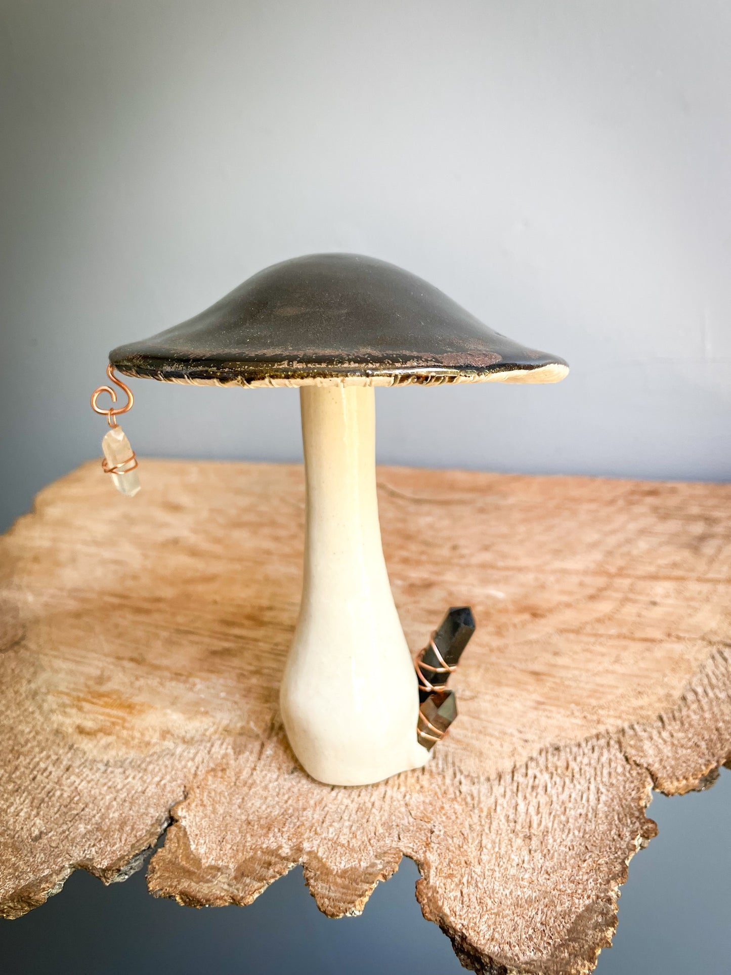 Grounding mushroom incense burner #2