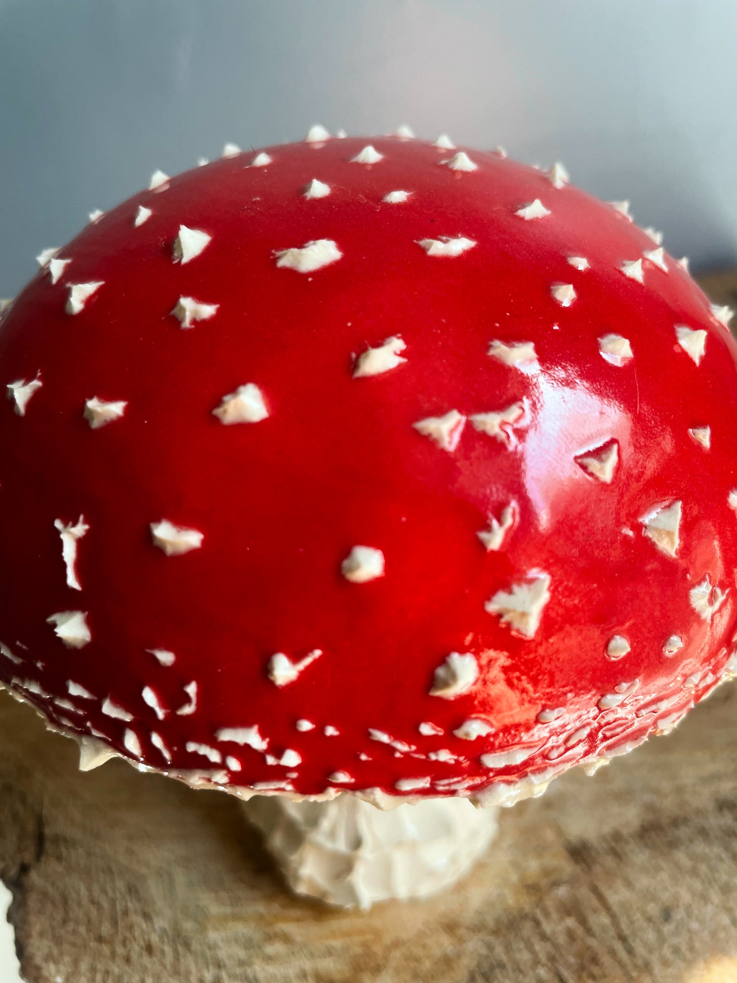 #4 large amanita muscaria mushroom Spore Dispersal Incense Burner