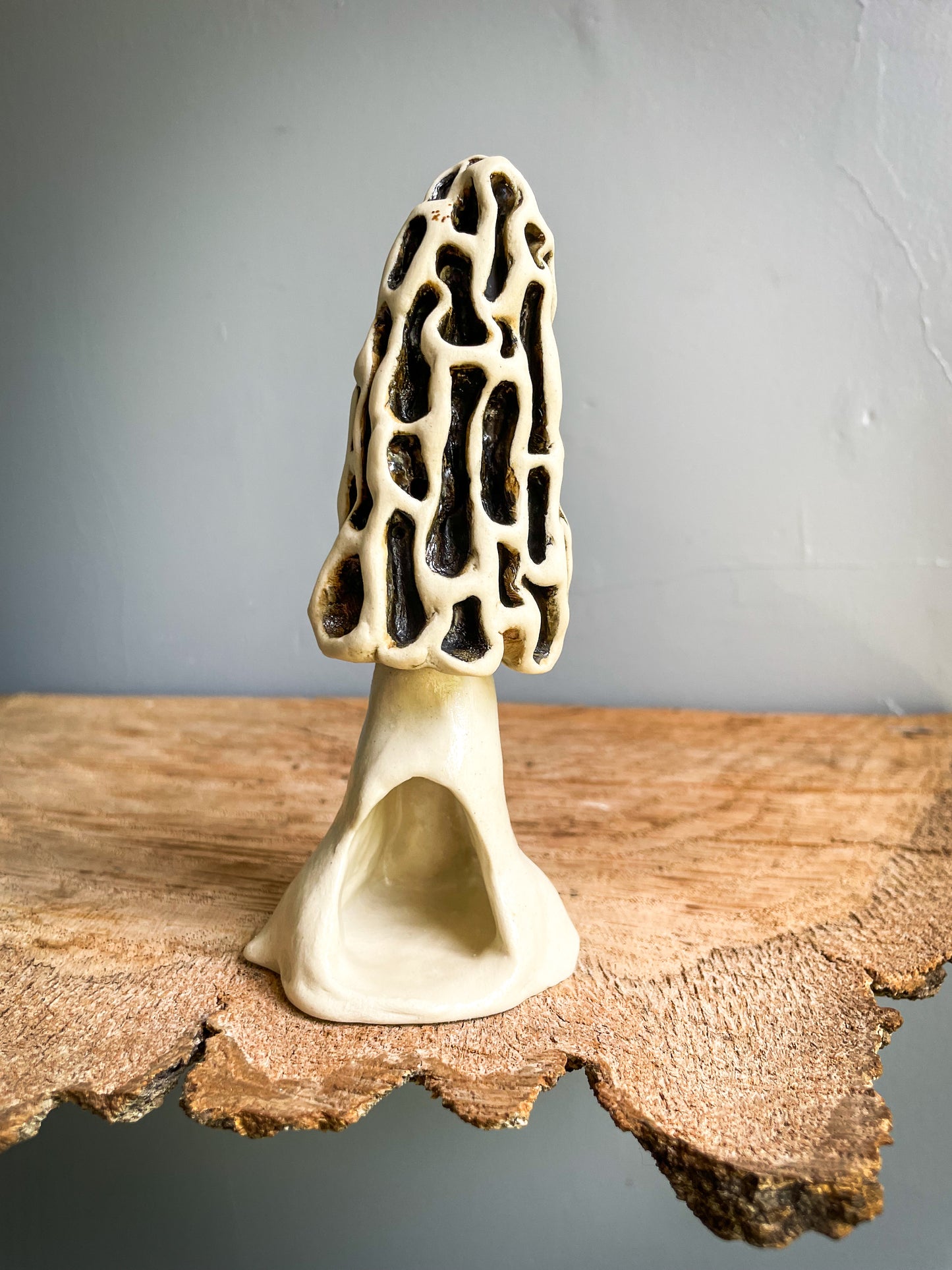 #2 Morel mushroom Spore Dispersal Incense Burner