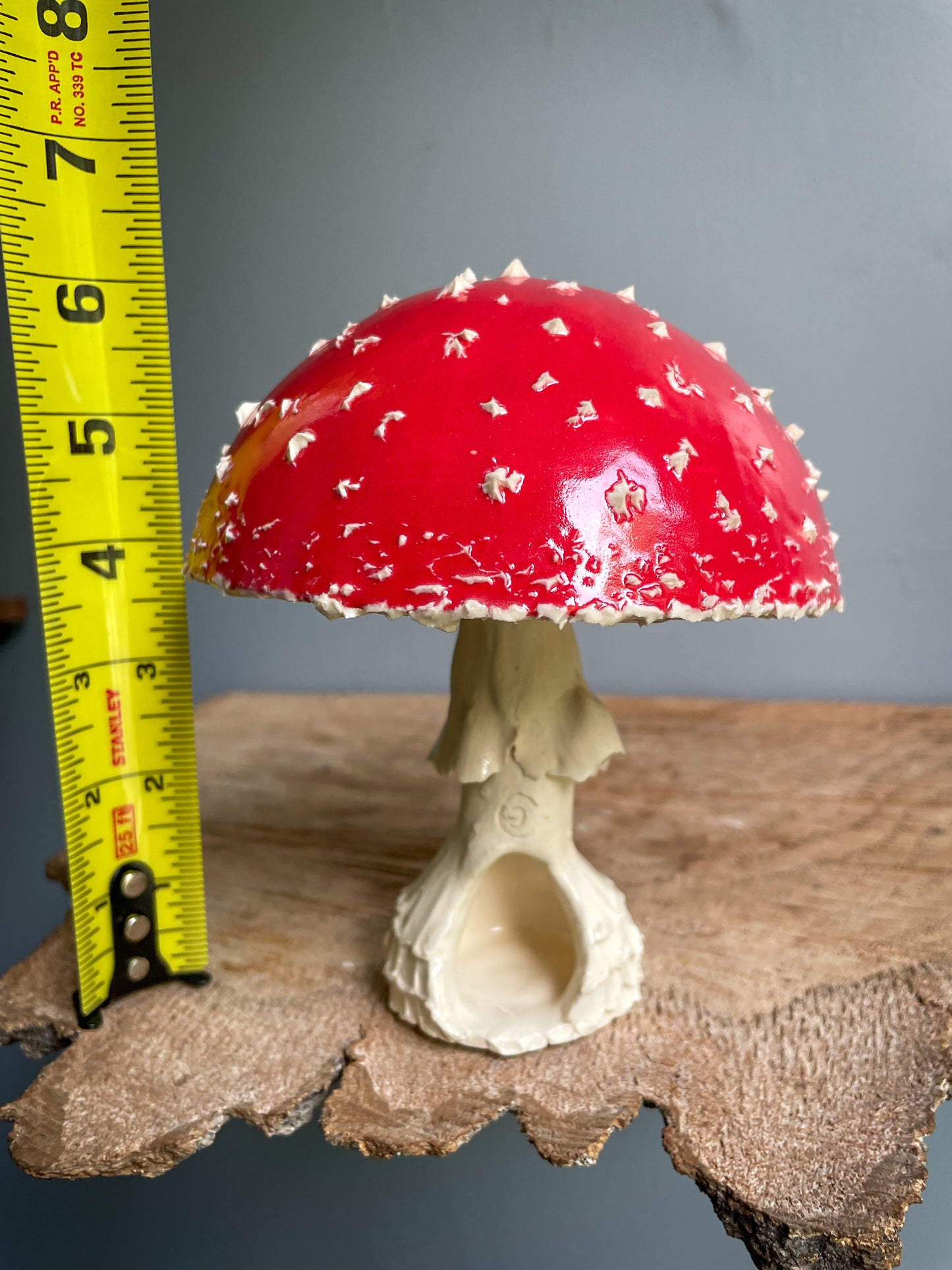 Large amanita muscaria mushroom Spore Dispersal Incense Burner #6