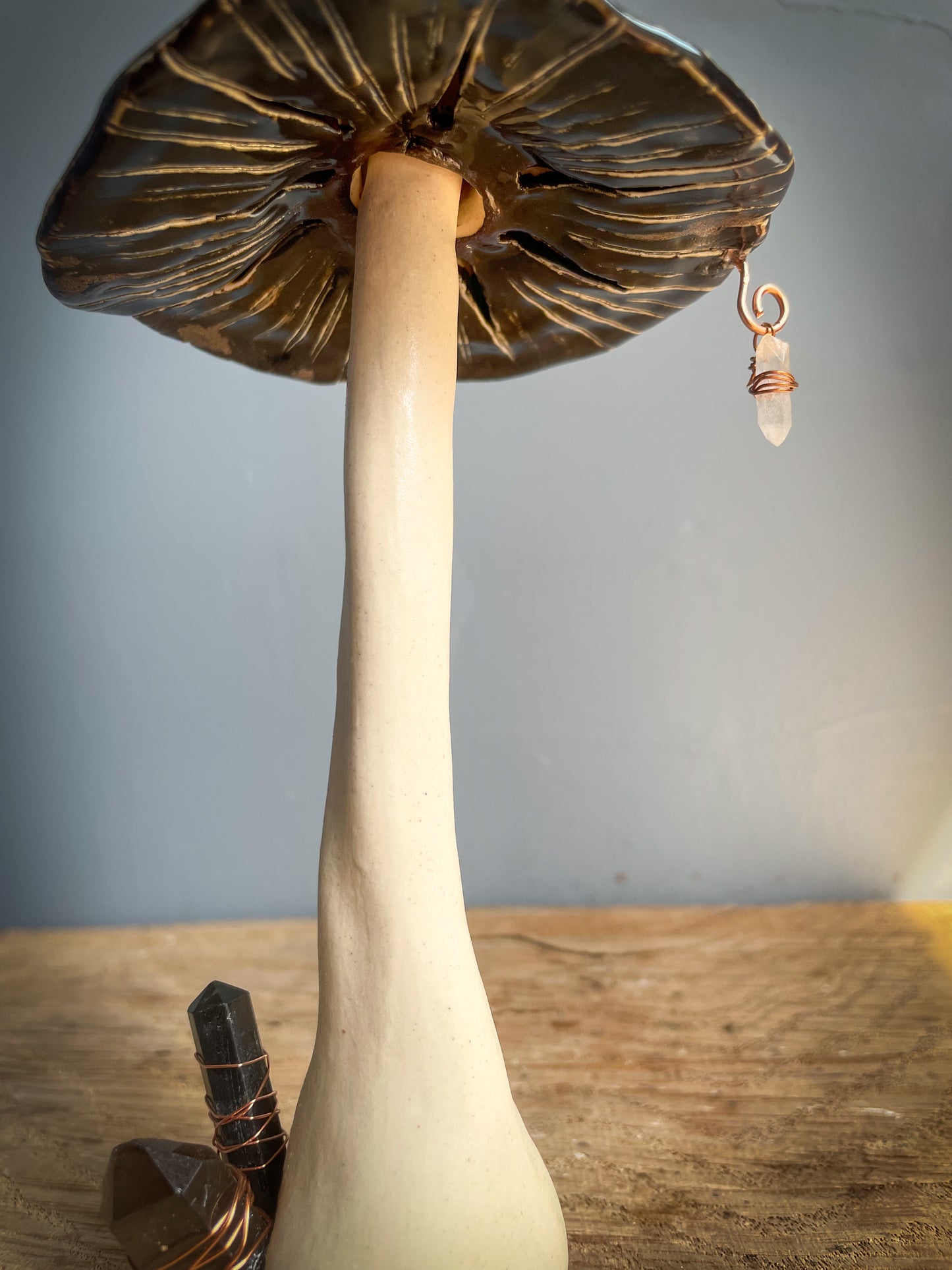Grounding mushroom incense burner #2