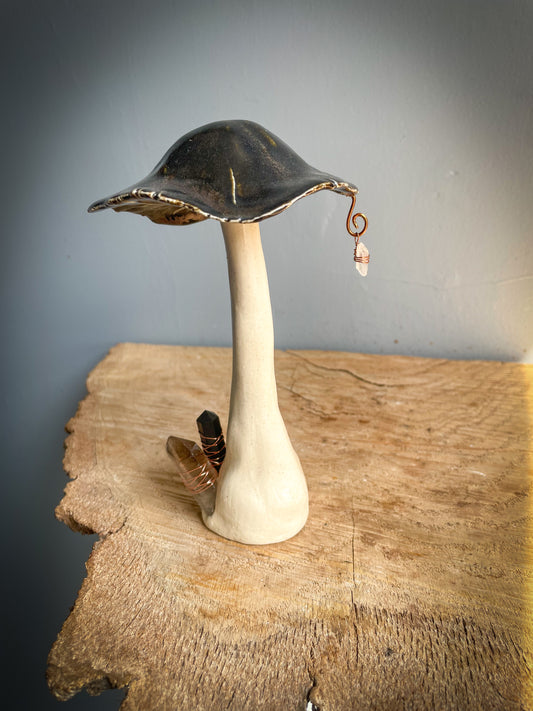 Grounding mushroom incense burner #1