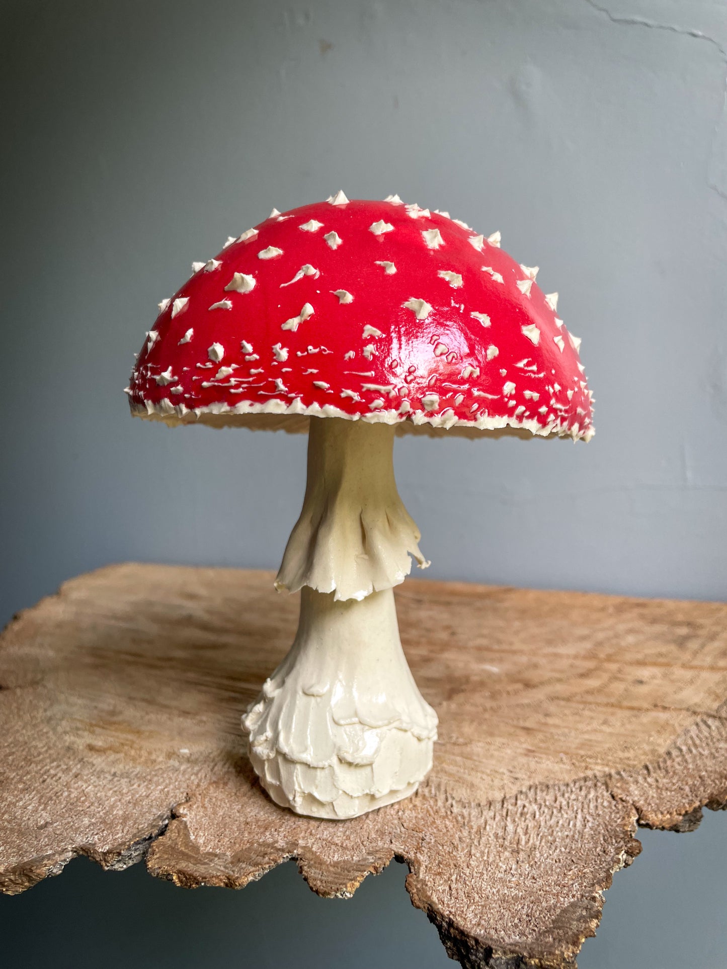Large amanita muscaria mushroom Spore Dispersal Incense Burner #4