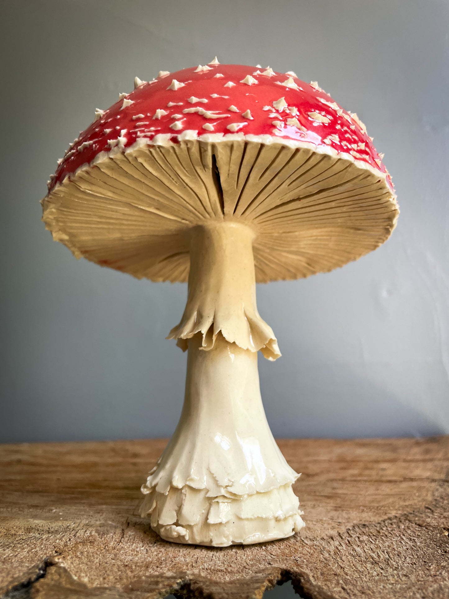 #2 Large amanita muscaria mushroom Spore Dispersal Incense Burner