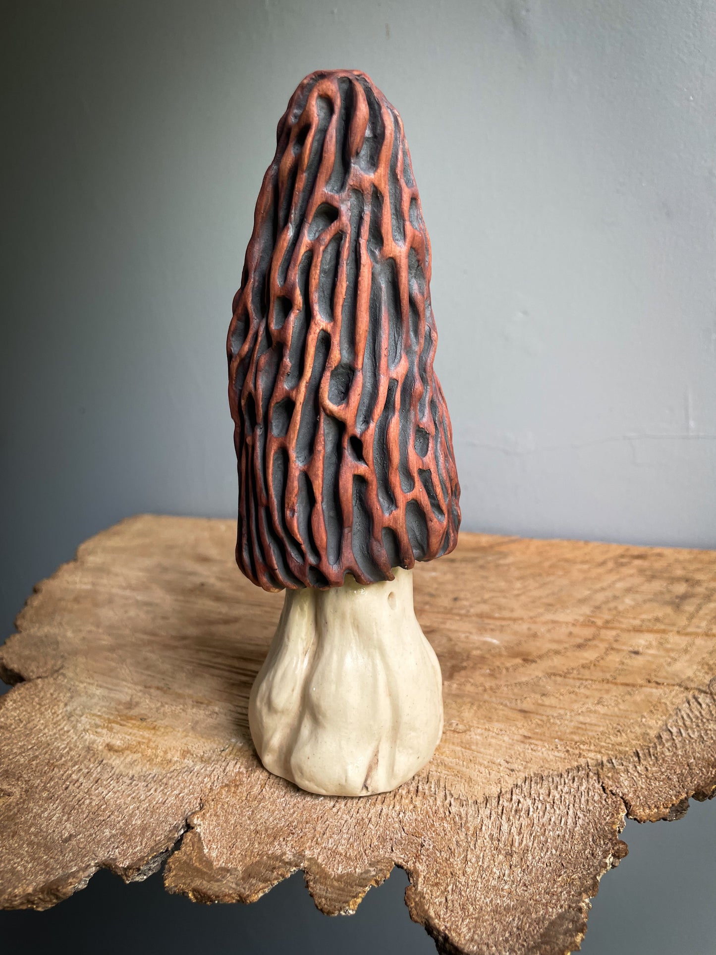 Large morel mushroom Bubbler