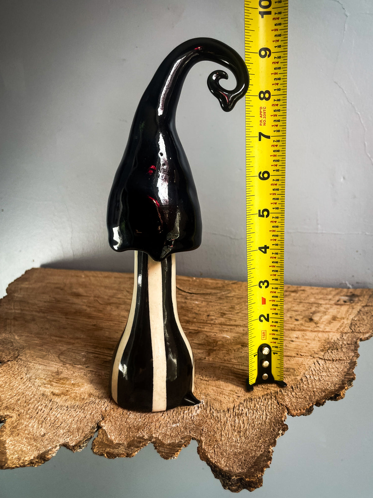 ✨ imperfect ✨ Swirly topped mushroom Spore Dispersal Incense Burner