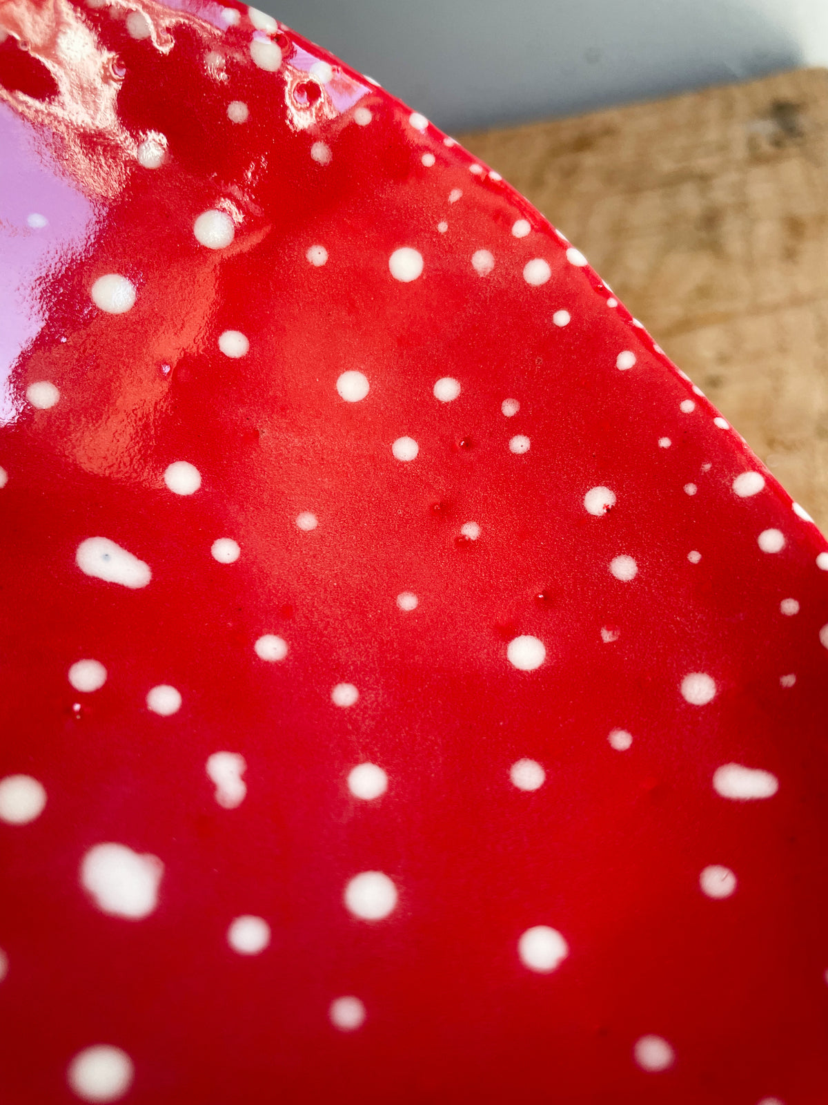 ✨ Second choice ✨Red Amanita trinket dish/goblet MEDIUM#7