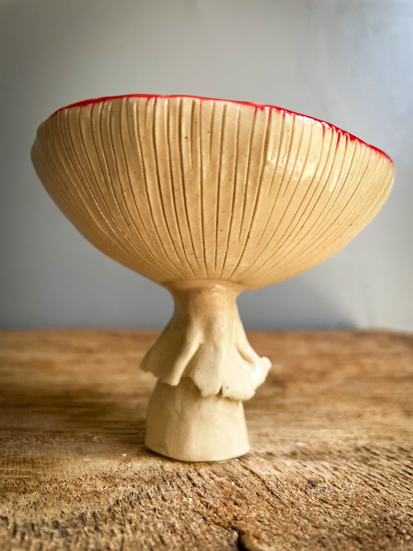 Amanita trinket dish/goblet SMALL